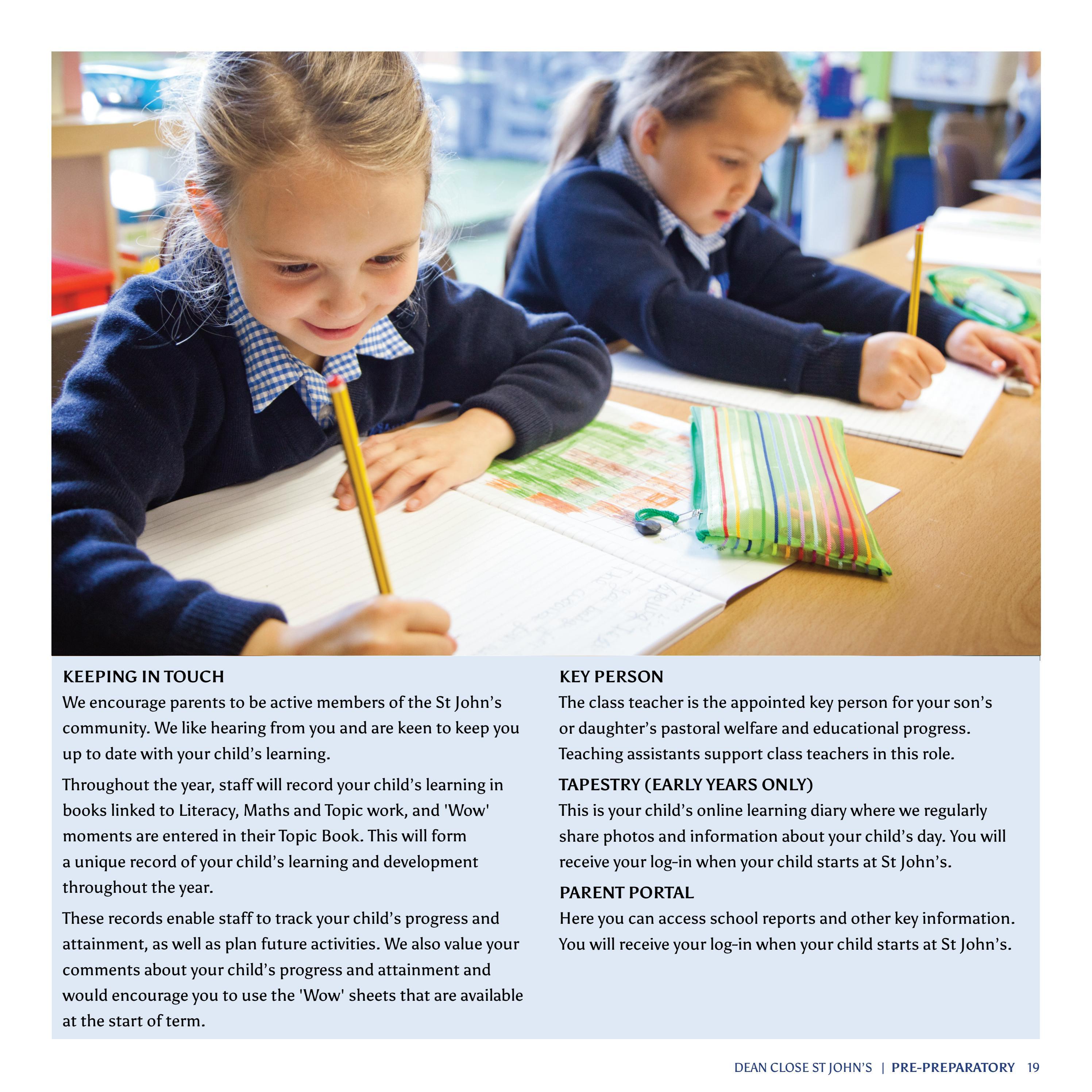 Dean Close St John's Pre-Prep Parent Handbook by Dean Close School - Issuu