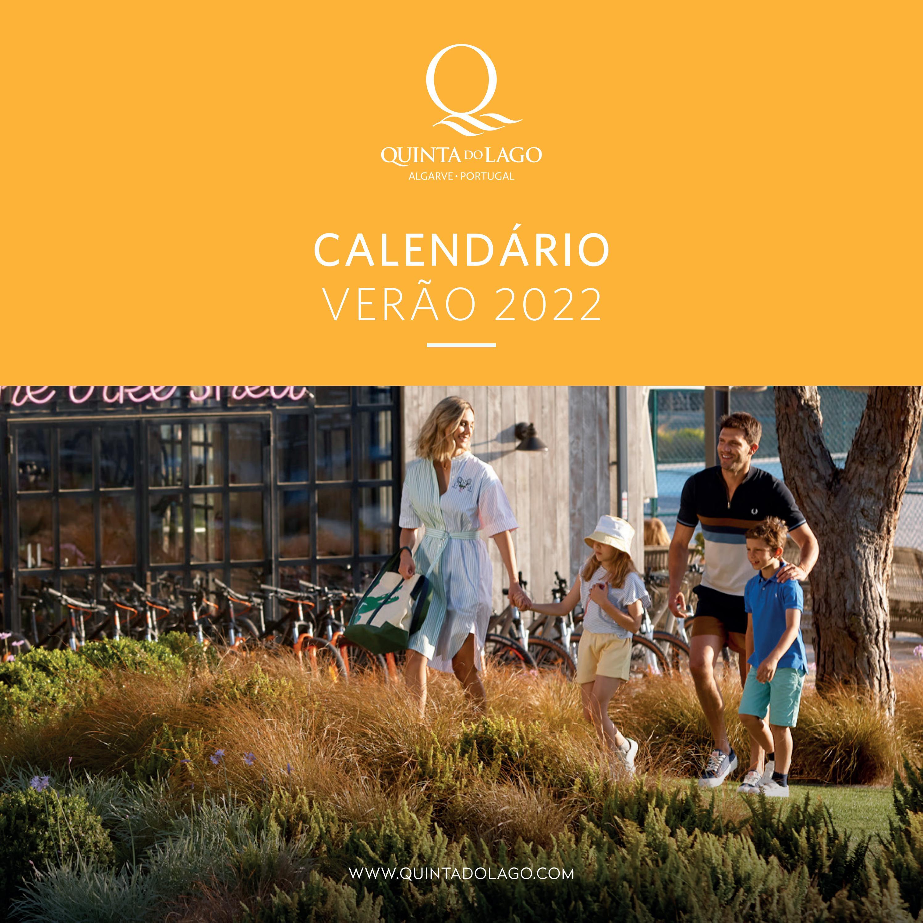 Calendário de Verão 2022 By Quinta do Lago by Quinta do Lago Issuu