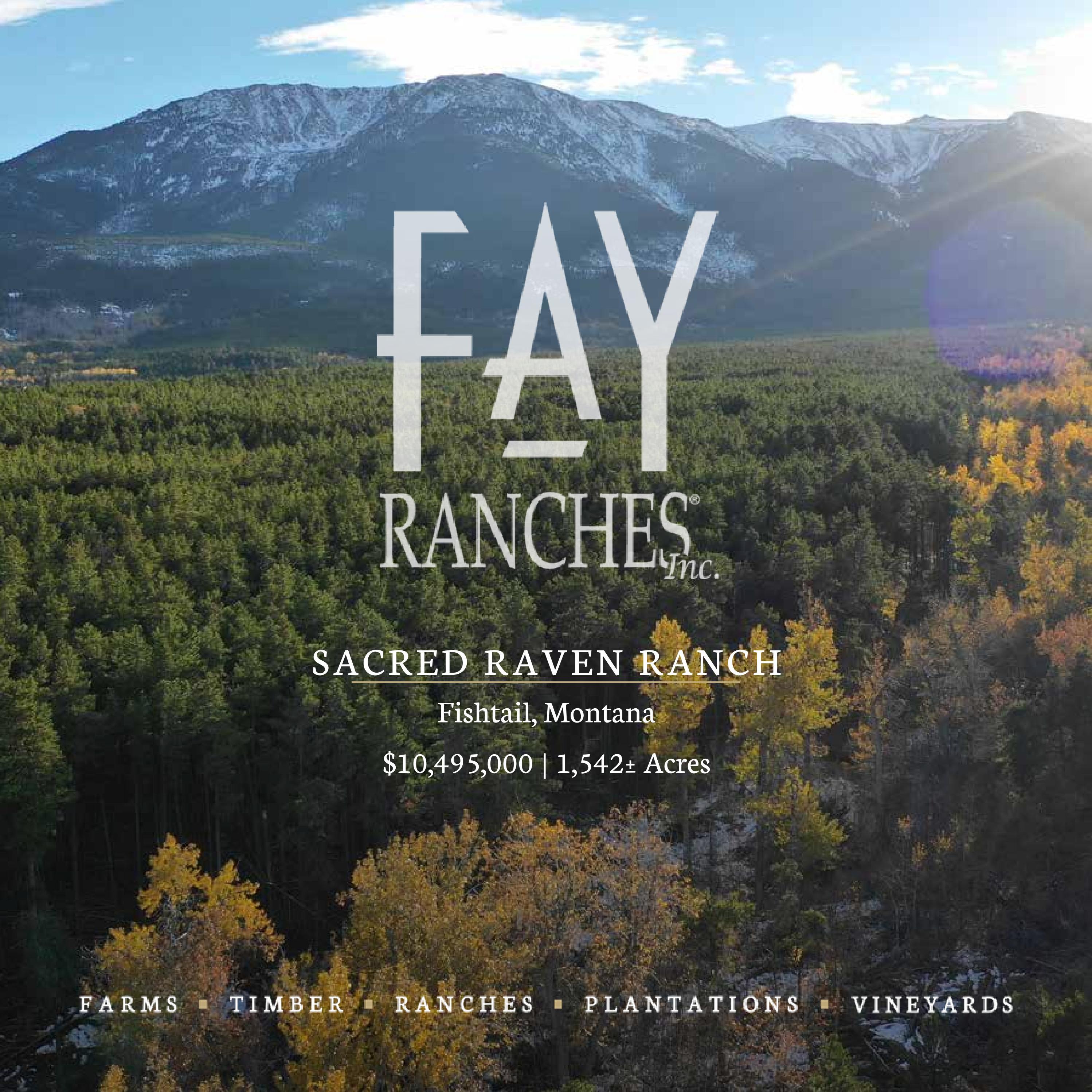 SOLD Sacred Raven Ranch Fay Ranches by Fay Ranches Issuu