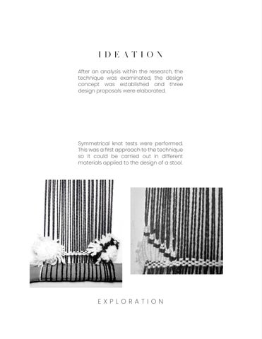 Andrea Espejel 家具目录 · BERBER 凳 DESIGN 第 12 页