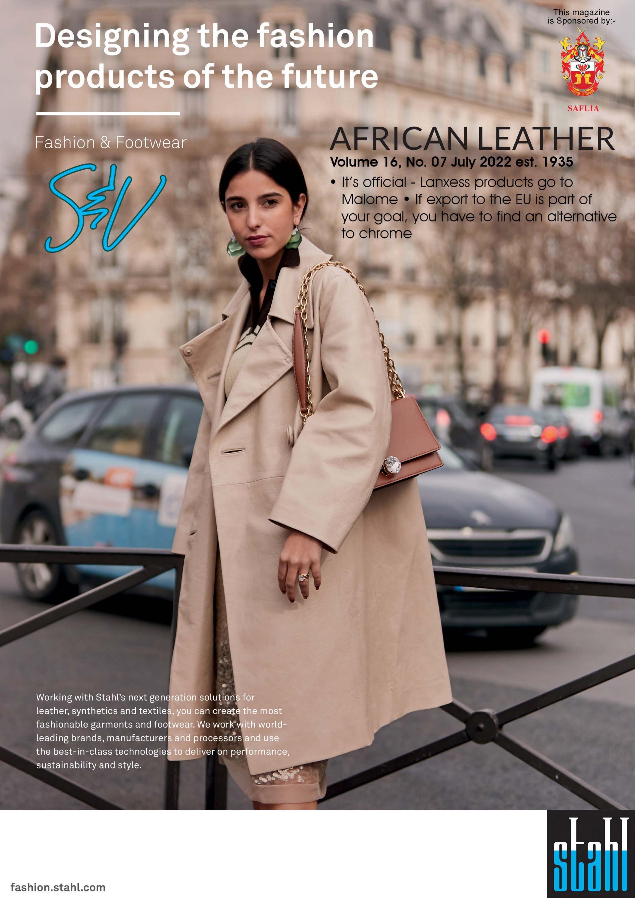 S&V African Leather Magazine Vol16 No7 July 2022 by S&V Publications