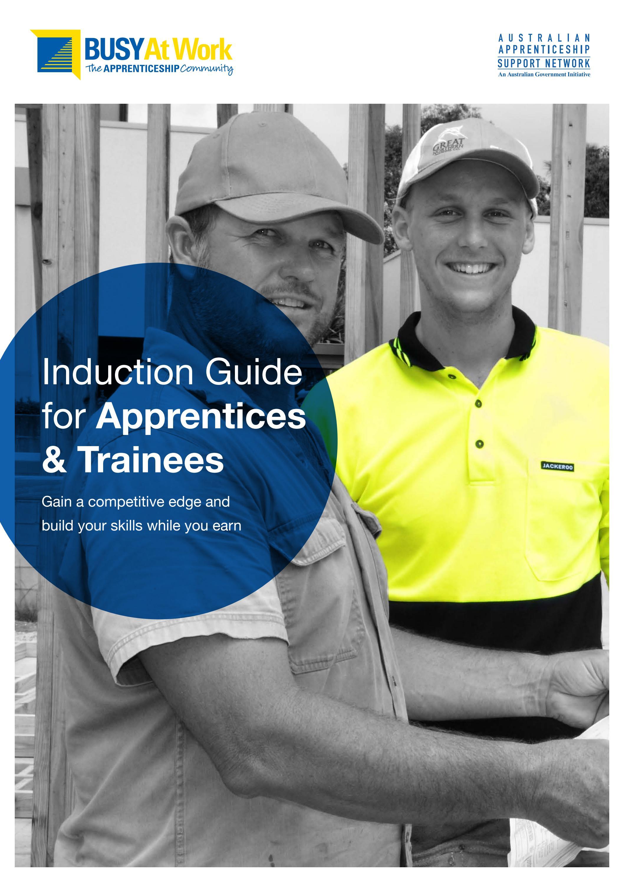Induction Guide for Apprentices (QLD) by busyatwork Issuu