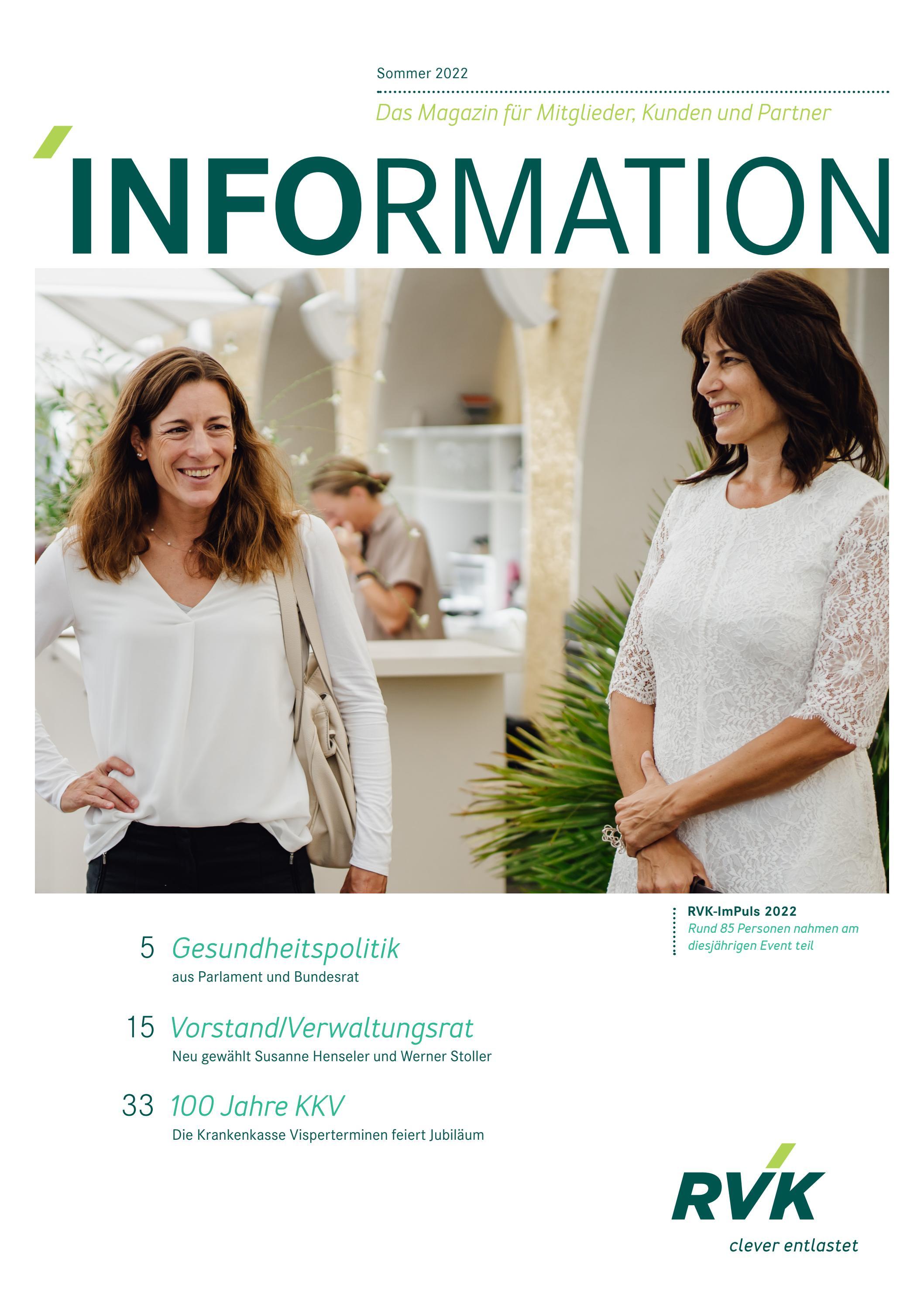 RVK Information Sommer 2022 by RVK Dienstleistungszentrum - Issuu