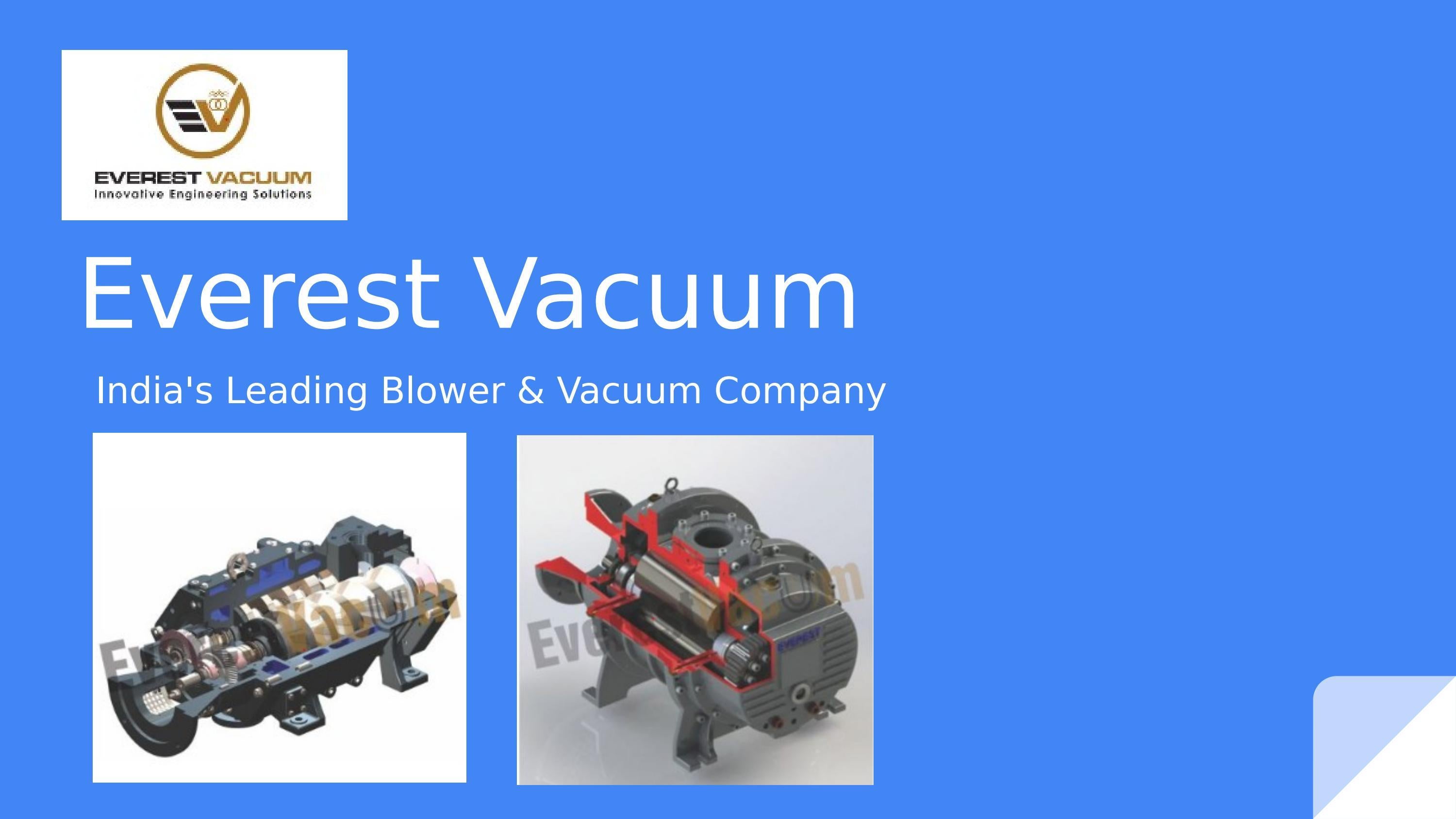 Rotary Vane Vacuum Pump Use and Operating Principle by everestvacuum