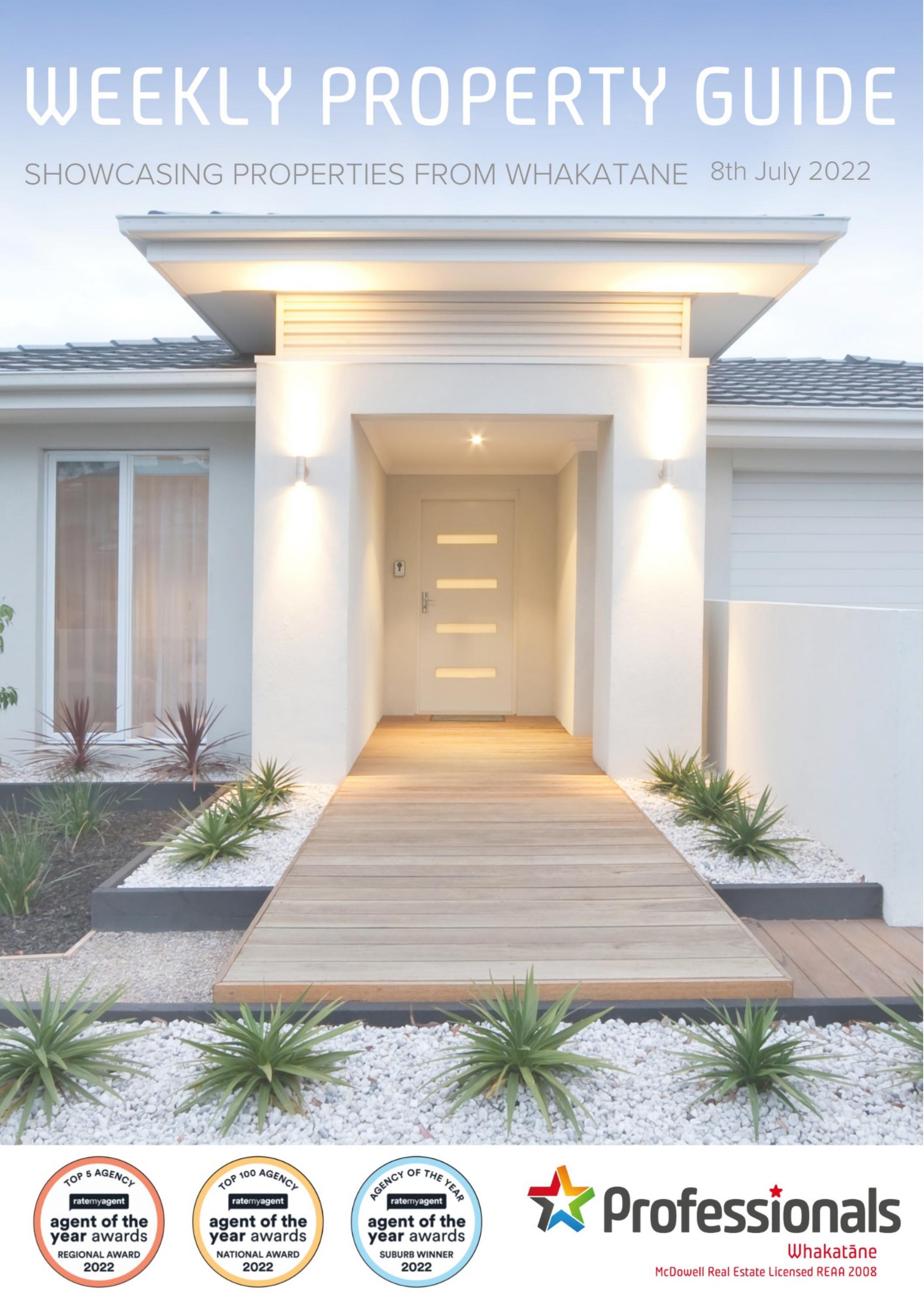 Whakatane Weekly Property Guide 8th July 2022 by