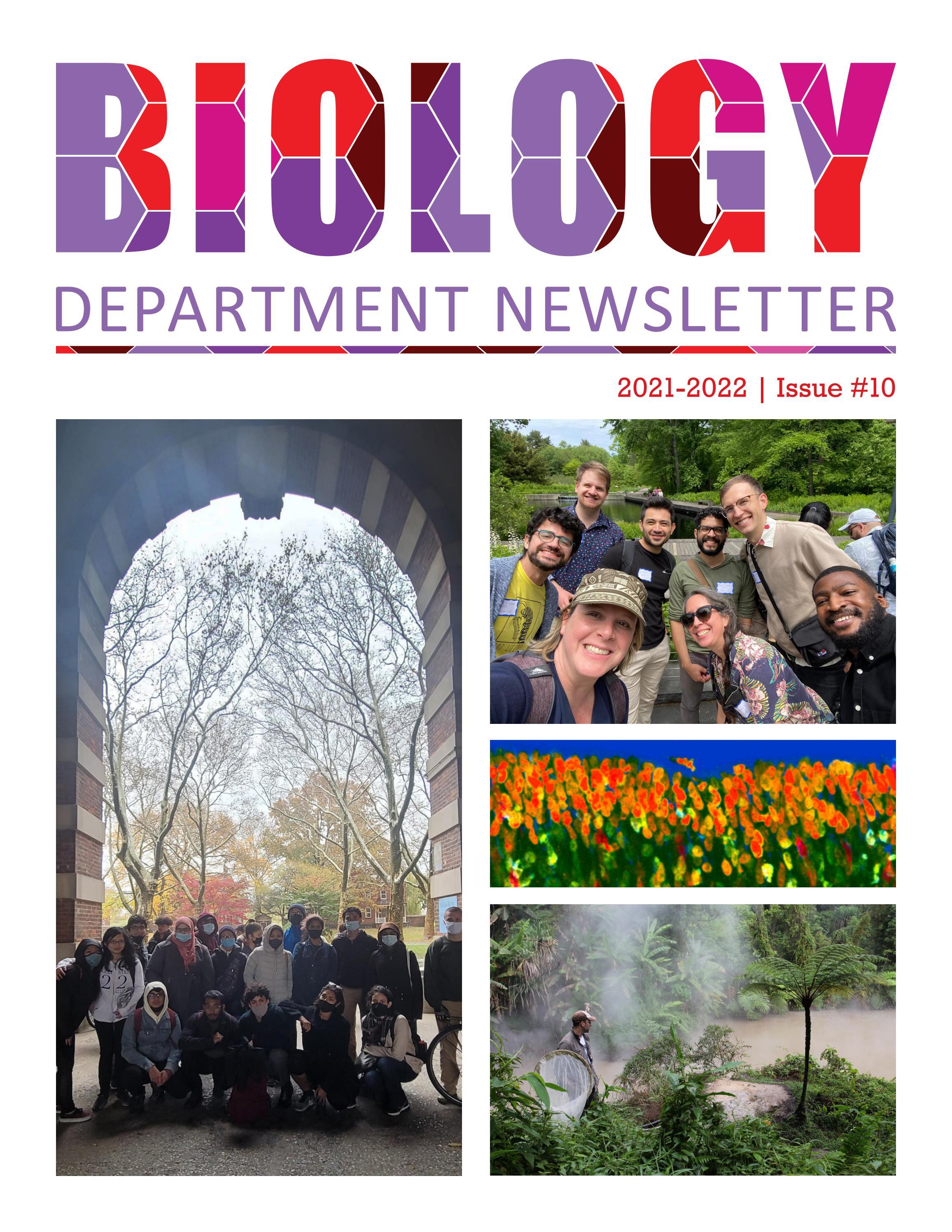20212022 Biology Department Newsletter by Christine Klusko Issuu