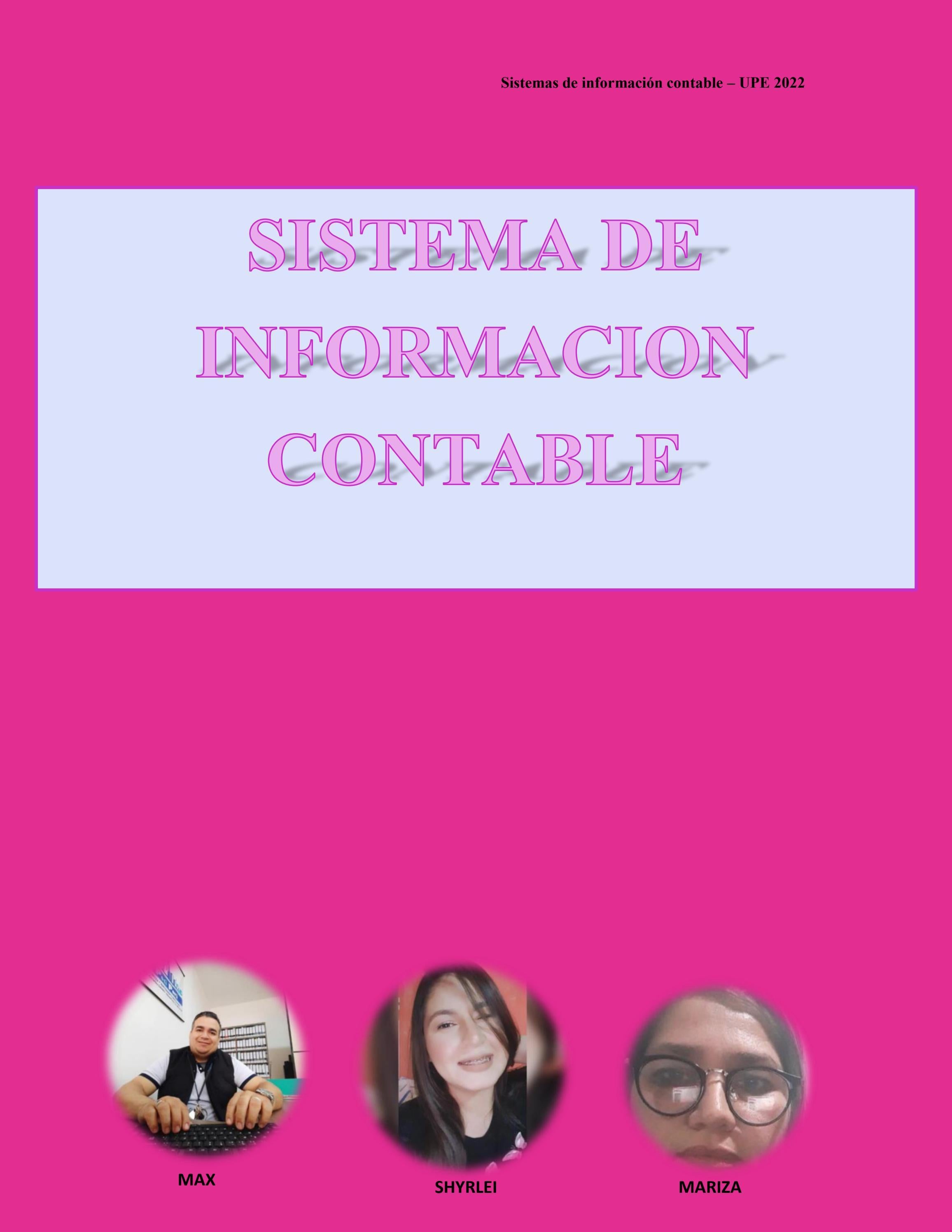 SISTEMA DE INFORMACION CONTABLE by Maximiliano Candido - Issuu