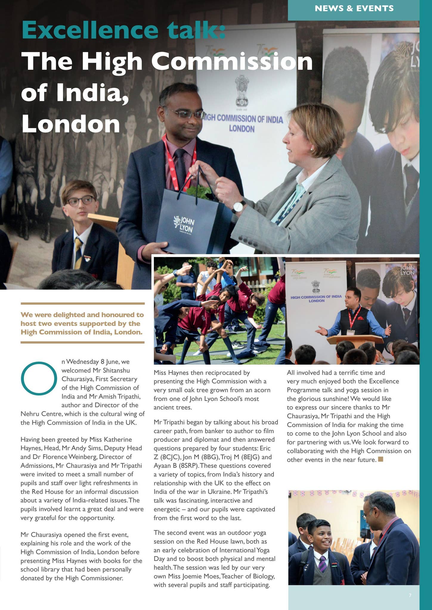 The Standard - Summer 2022 by johnlyonharrow - Issuu