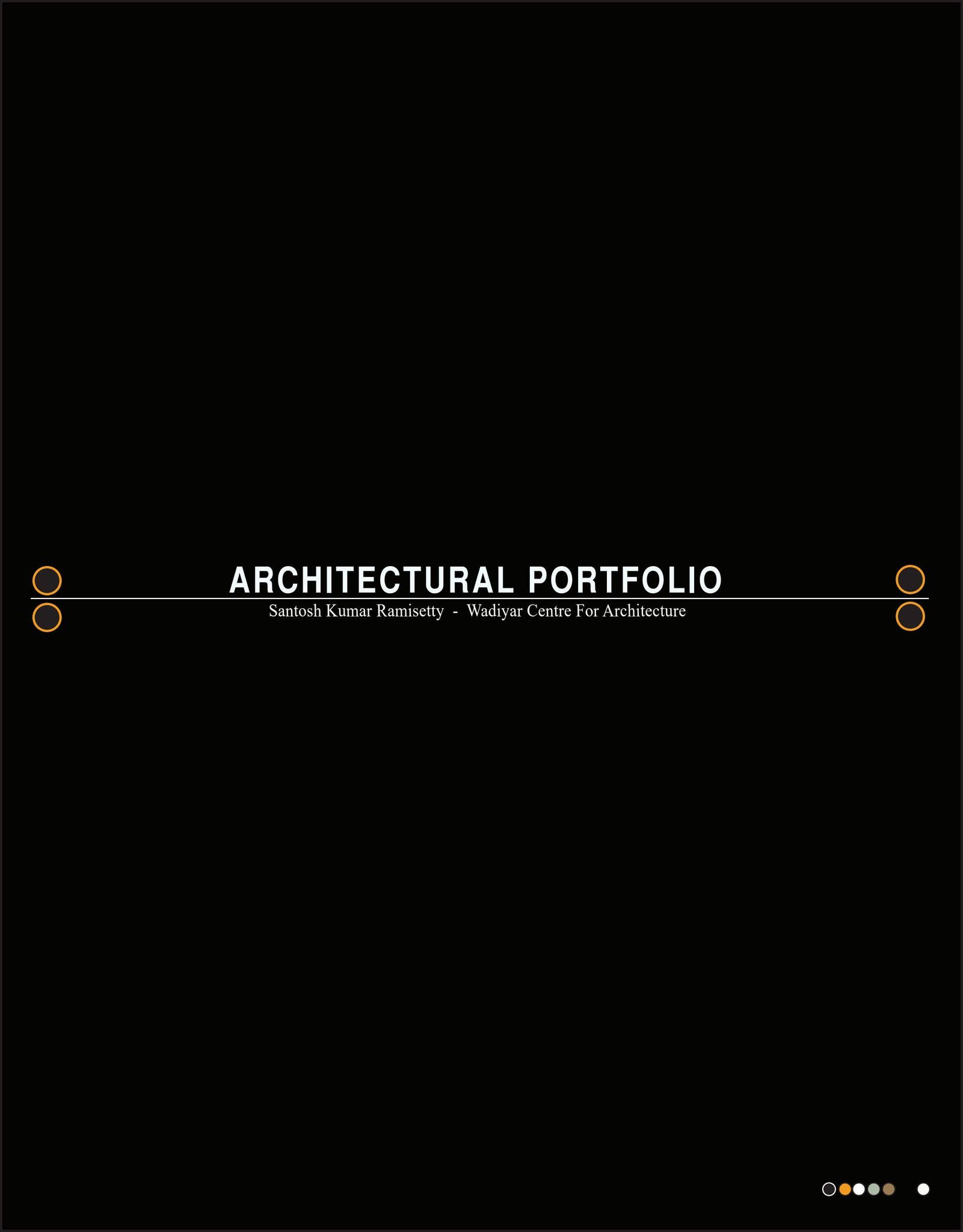 Architectural Portfolio - Santosh Kumar by Santosh Kumar - Issuu