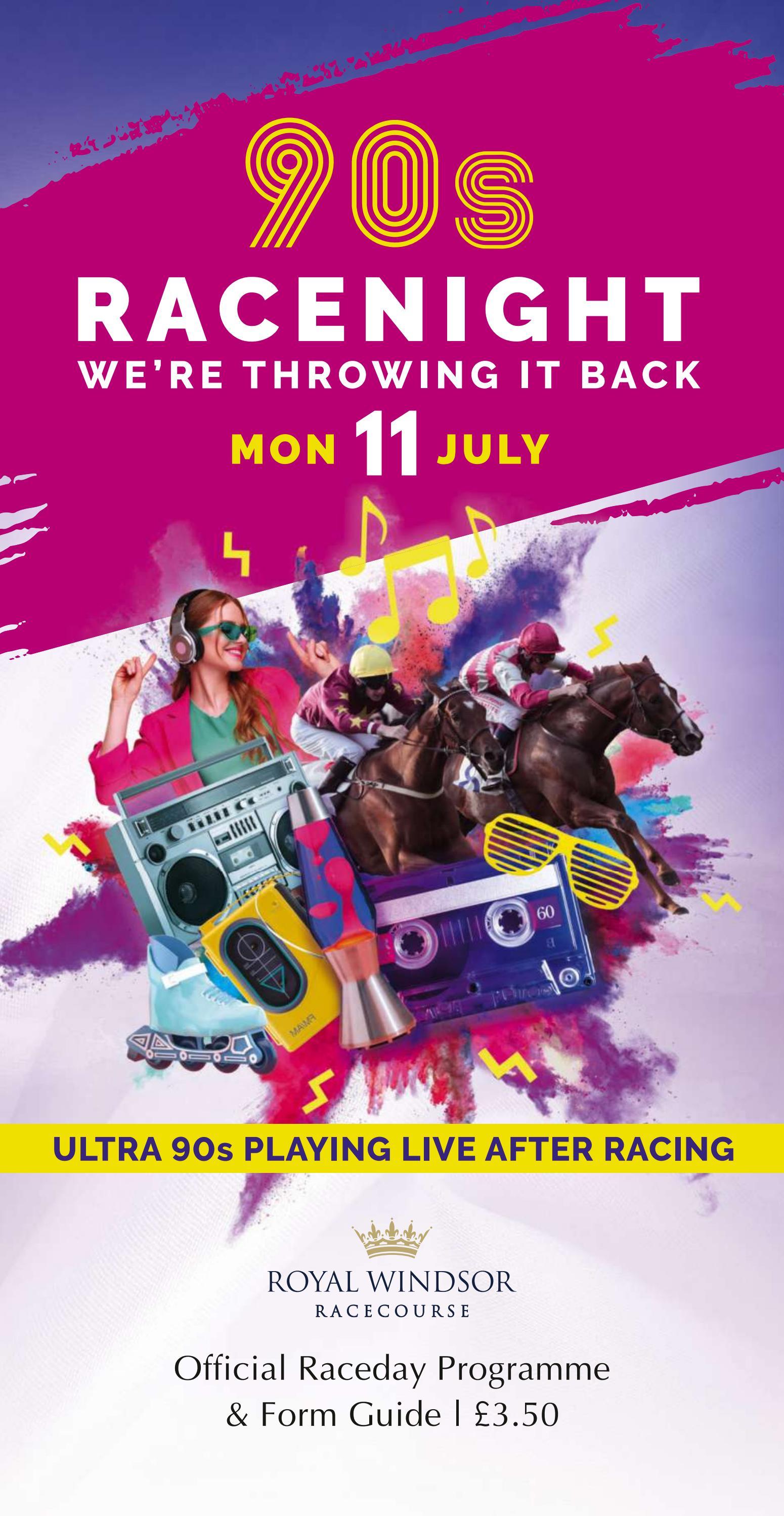 Windsor Racecard Monday 11th July by Arena Racing Company Issuu