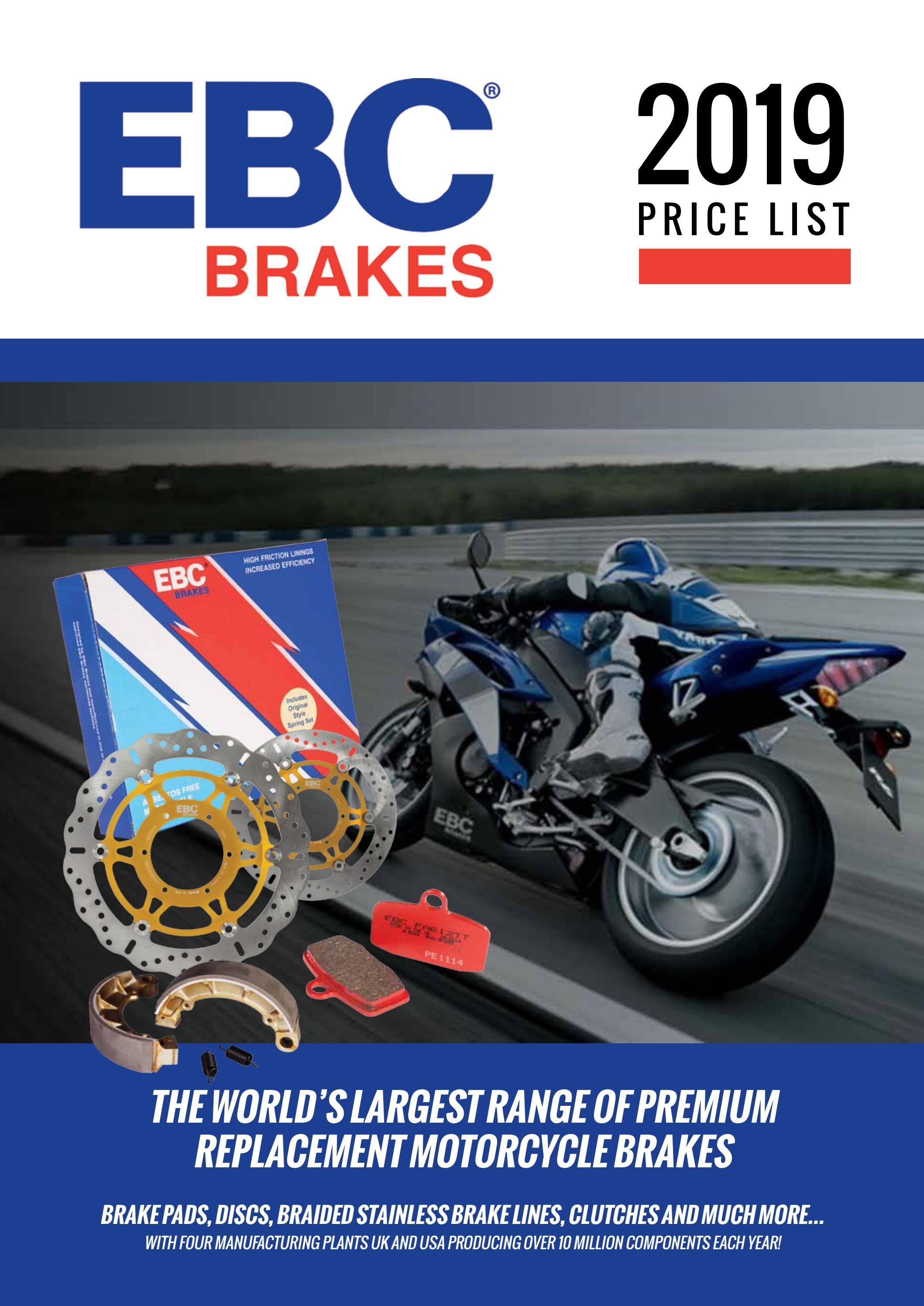 EBC BRAKES | Australian Catalogue by McLeod Accessories - Issuu