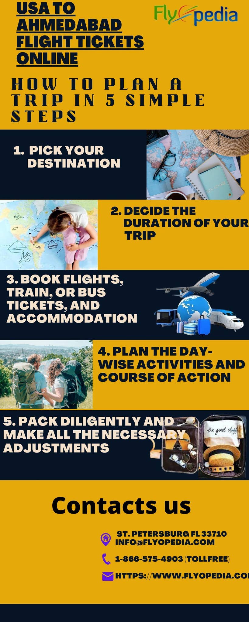 Trips Simple How To Plan A Trip In 5 Simple Steps by Flyopedia - Issuu