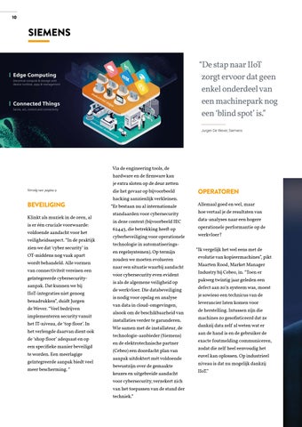 INDUSTRY 5 - INDUSTRIËLE NETWERKEN: EEN MUST 第 10 页