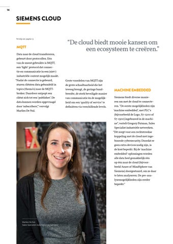 INDUSTRY 5 - INDUSTRIËLE NETWERKEN: EEN MUST 第 14 页