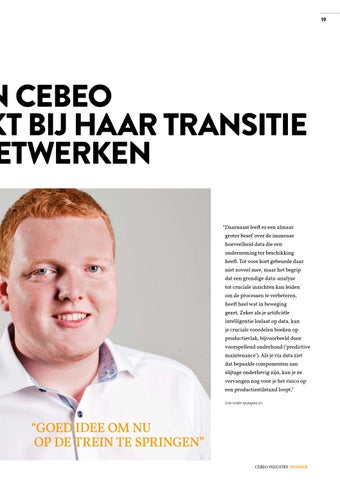 INDUSTRY 5 - INDUSTRIËLE NETWERKEN: EEN MUST 第 19 页