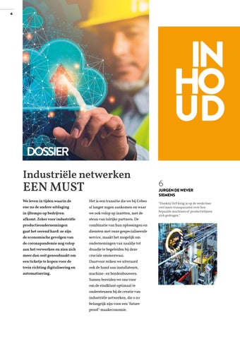 INDUSTRY 5 - INDUSTRIËLE NETWERKEN: EEN MUST 第 4 页