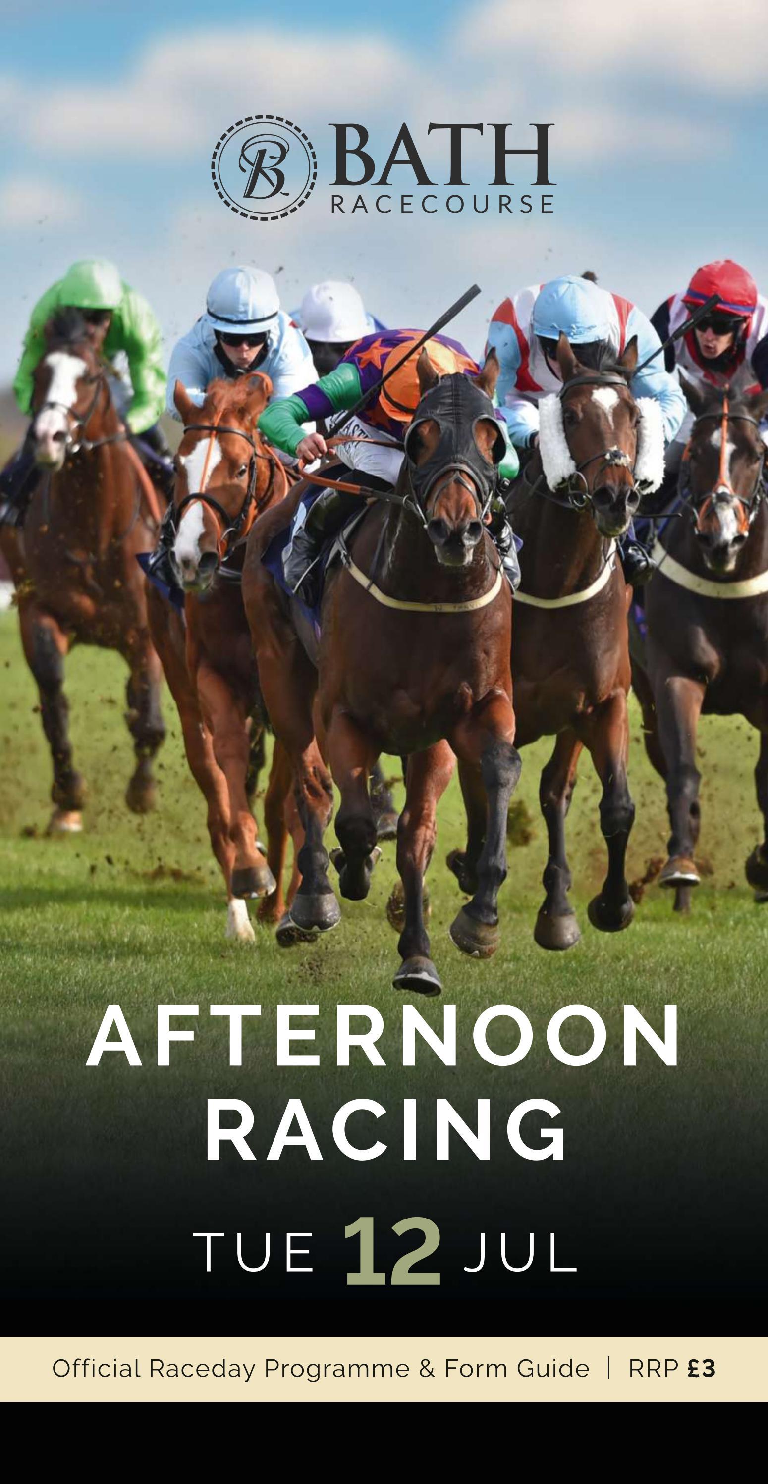 Bath Racecard Tuesday 12th July by Arena Racing Company Issuu