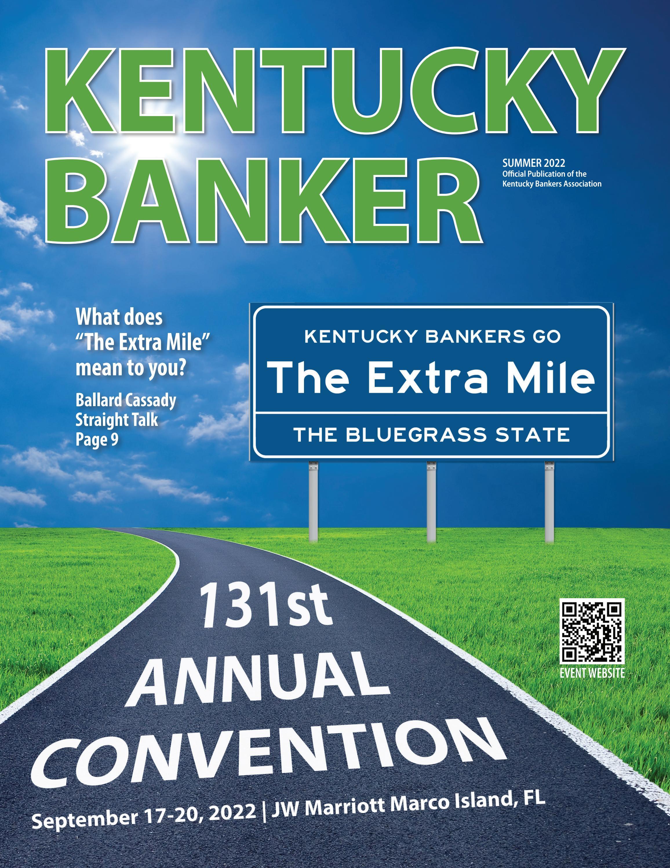 Kentucky Banker Magazine May/June 2022 by Kentucky Bankers Association