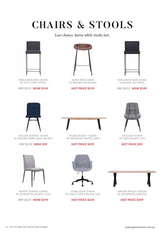 OZ Design Furniture 家具目录 · MEGA CLEARANCE SALE OZ DESIGN FURNITURE 第 14 页