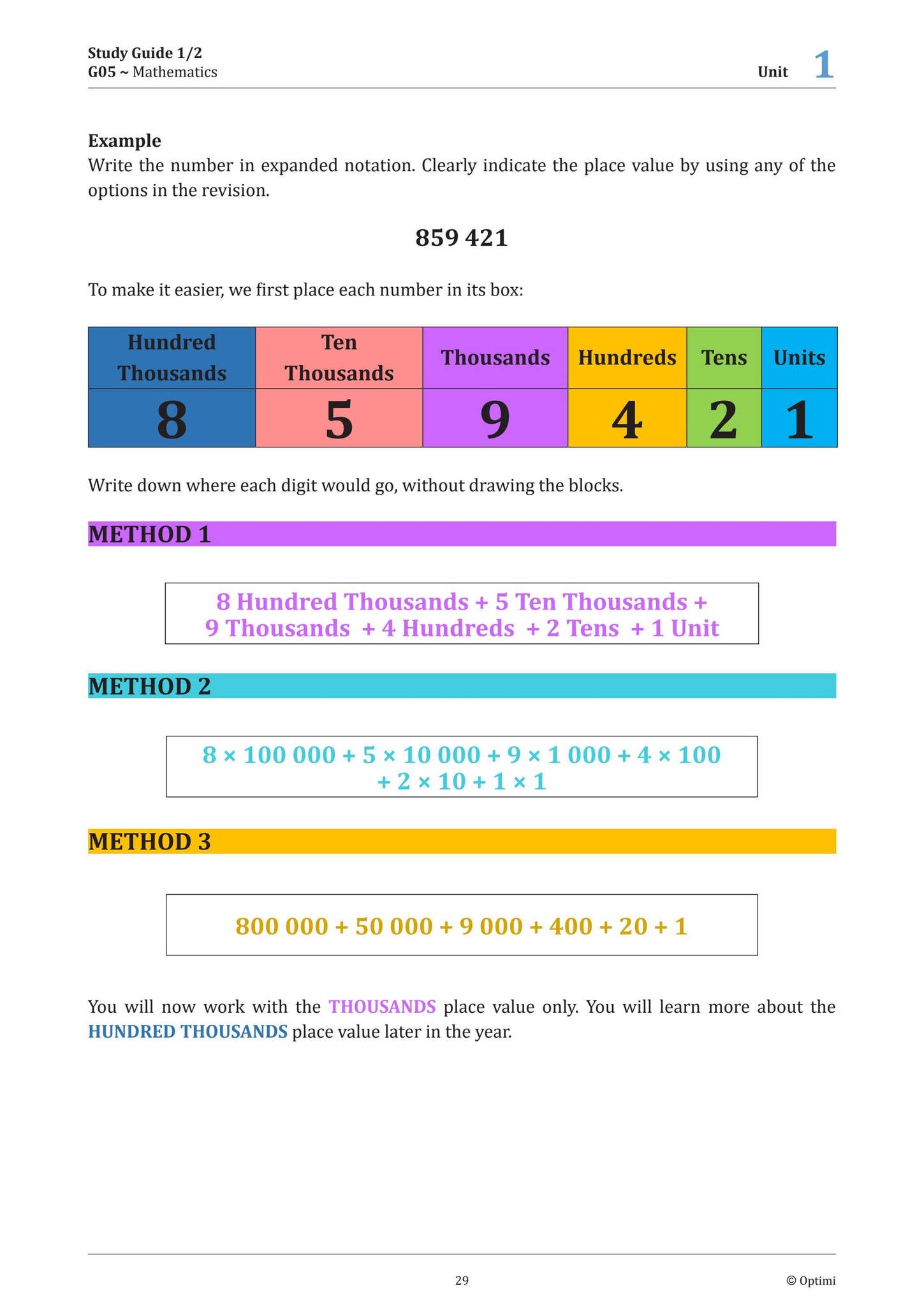 Grade 5 Study Guide 1/2 Mathematics by Impaq - Issuu