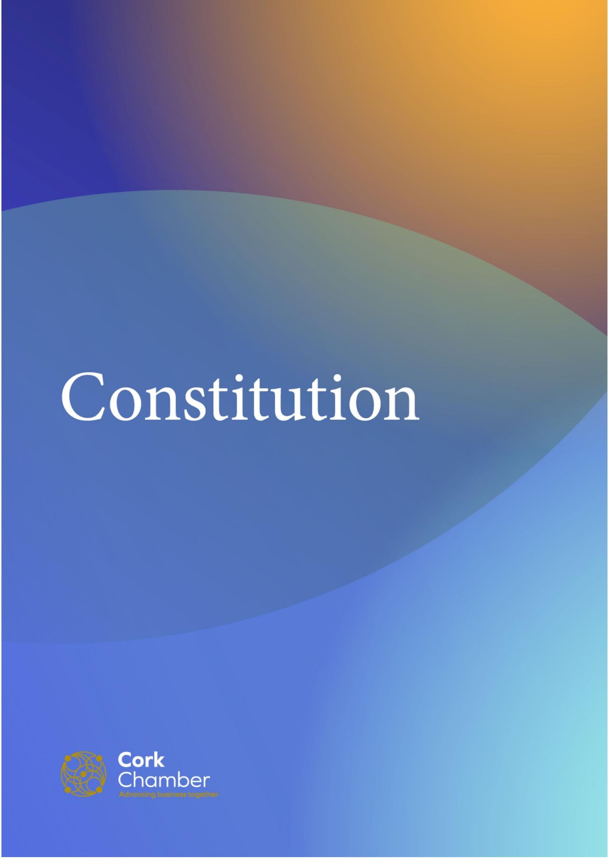 Cork Chamber Constitution by Bo Browne Issuu