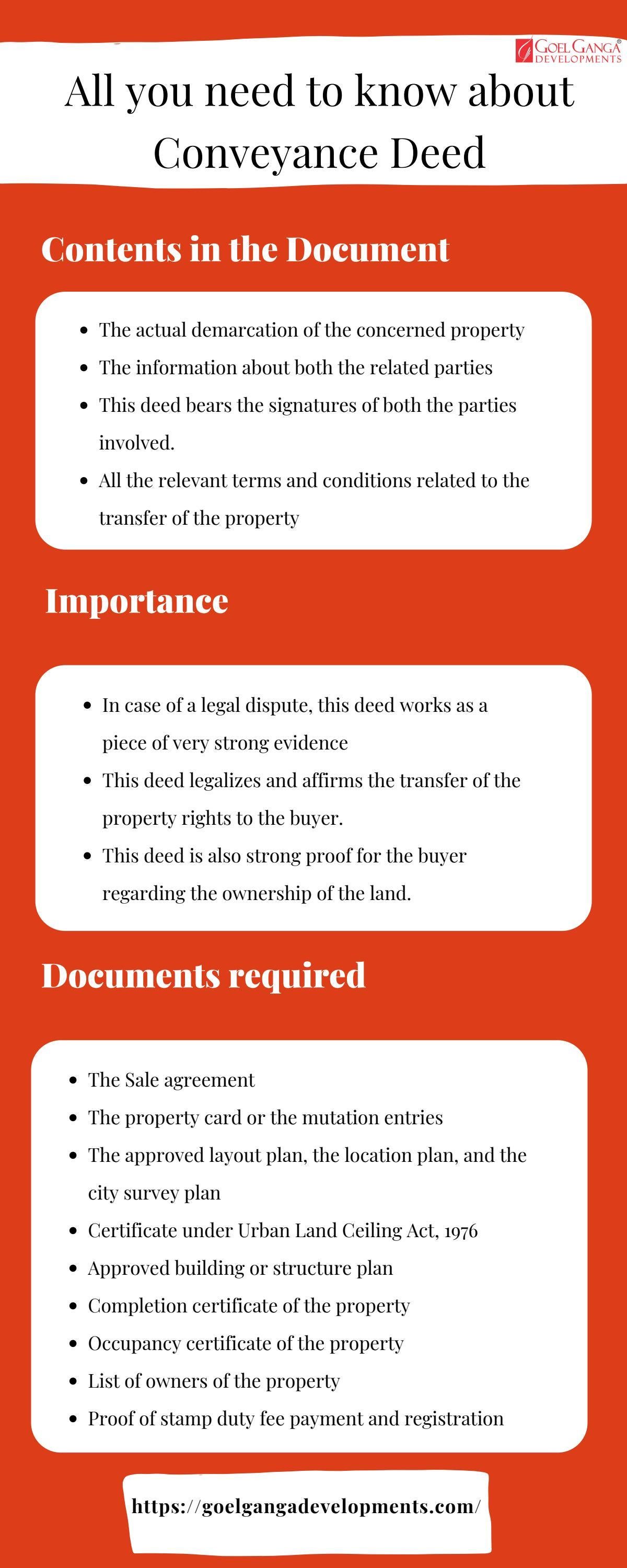 All you need to know about Conveyance Deed by Asmita Bedi Issuu