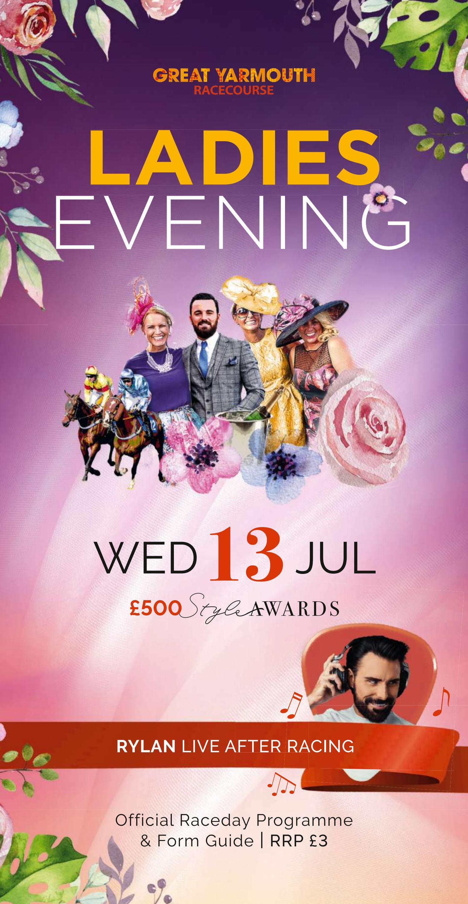 Great Yarmouth Racecard Wednesday 13th July by Arena Racing Company