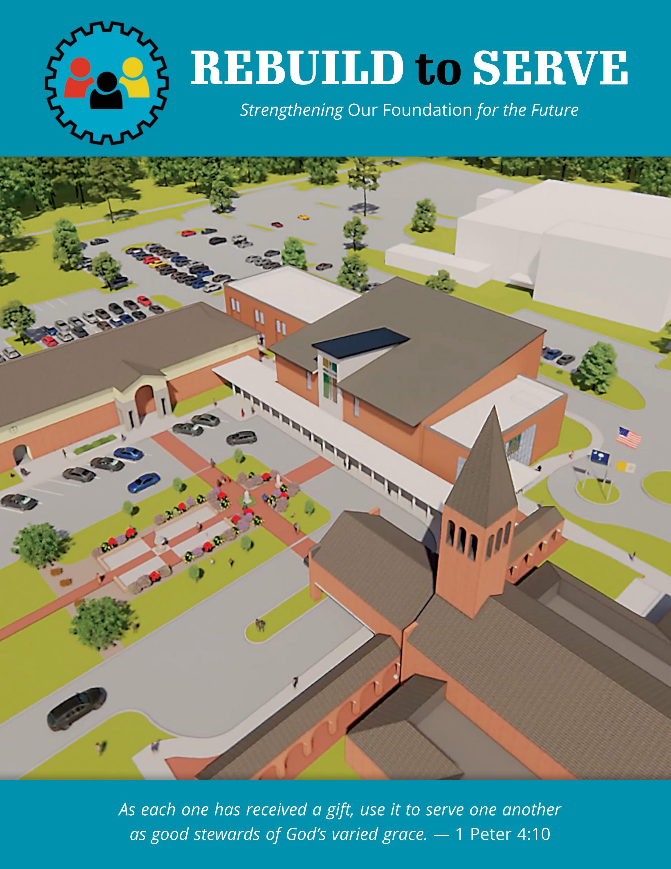 St. Philip Neri Catholic Church — Rebuild to Serve Campaign Brochure by