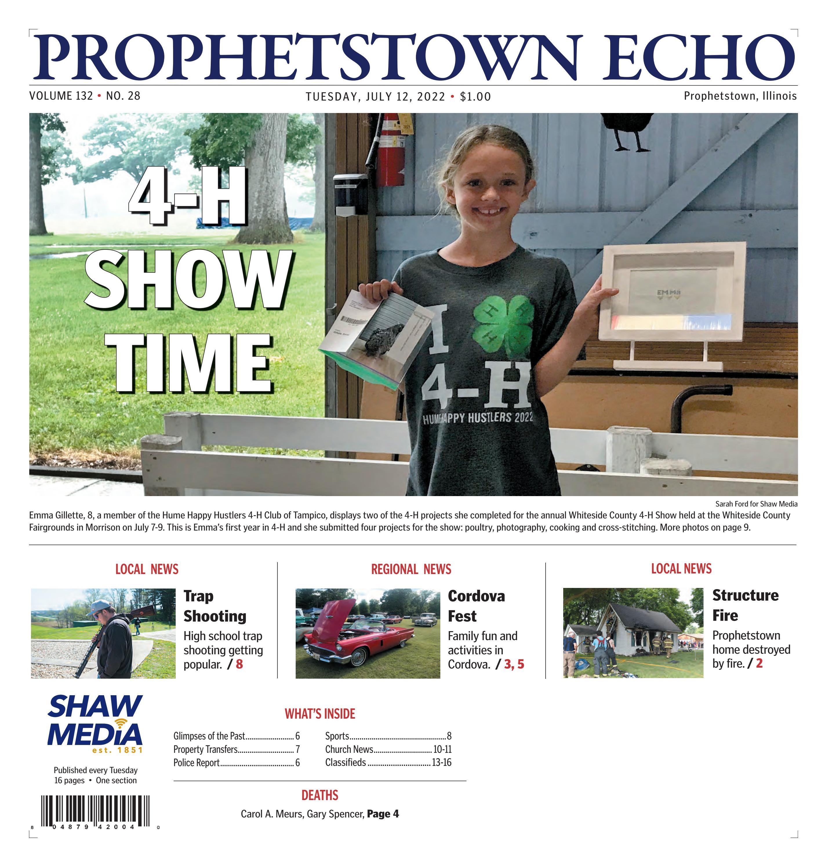 ProphetstownEcho07122022 by Shaw Media Issuu
