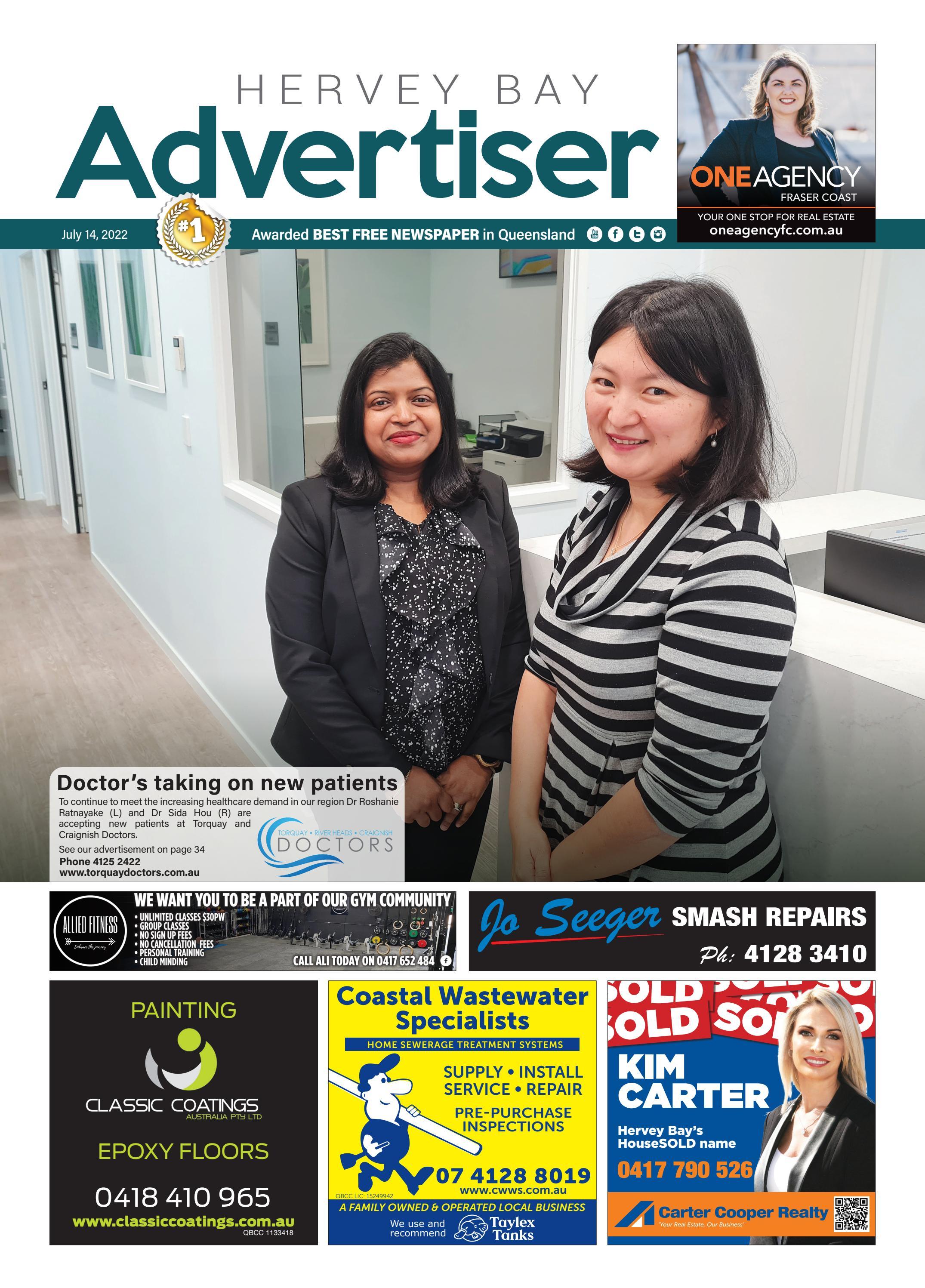 Hervey Bay Advertiser and Hervey Bay Property Guide by