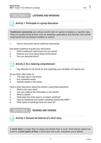 Grade 8 Study Guide English Home Language by Impaq - Issuu