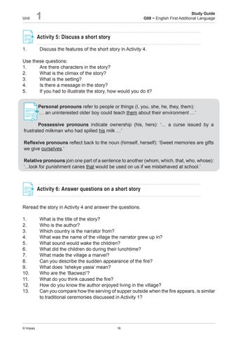 Grade 8 Study Guide English Home Language by Impaq - Issuu