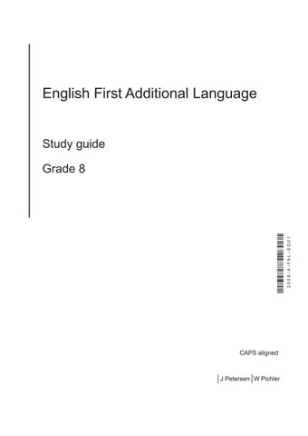 Grade 8 Study Guide English Home Language by Impaq - Issuu