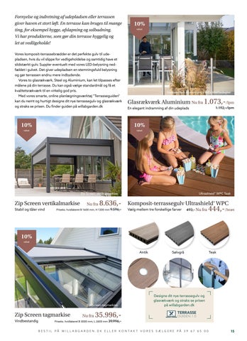 Willab Garden 家具目录 · Kampangnemagasin 08-2022 DK 第 15 页