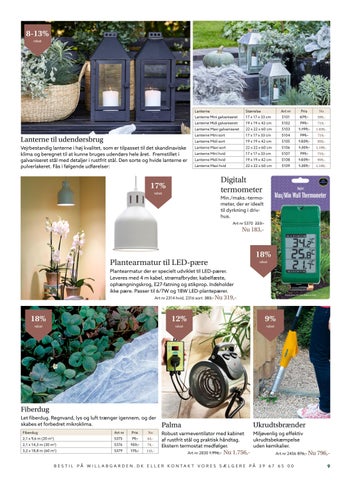 Willab Garden 家具目录 · Kampangnemagasin 08-2022 DK 第 9 页
