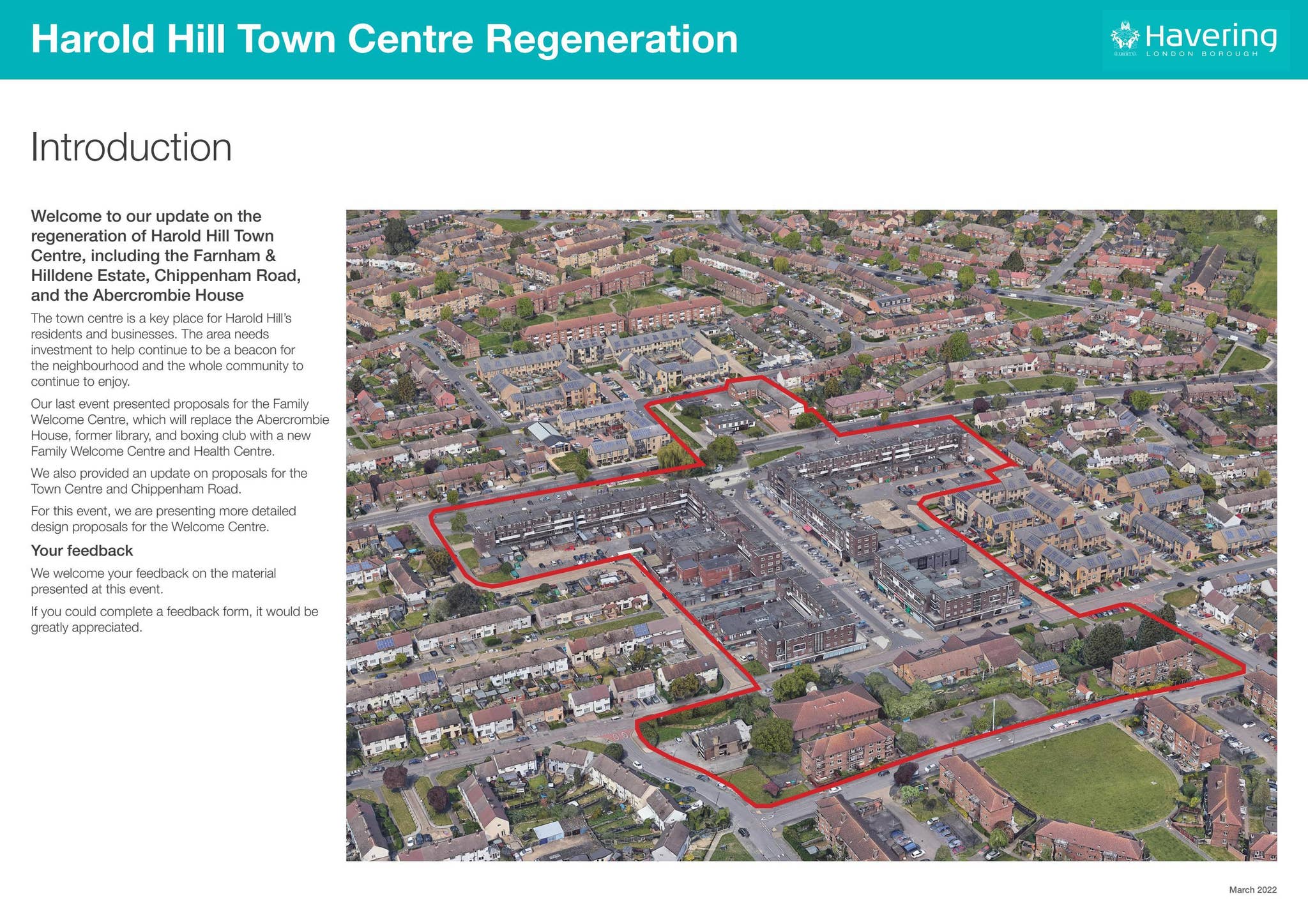 Harold Hill Town Centre Regeneration June 2022 by Havering Council - Issuu