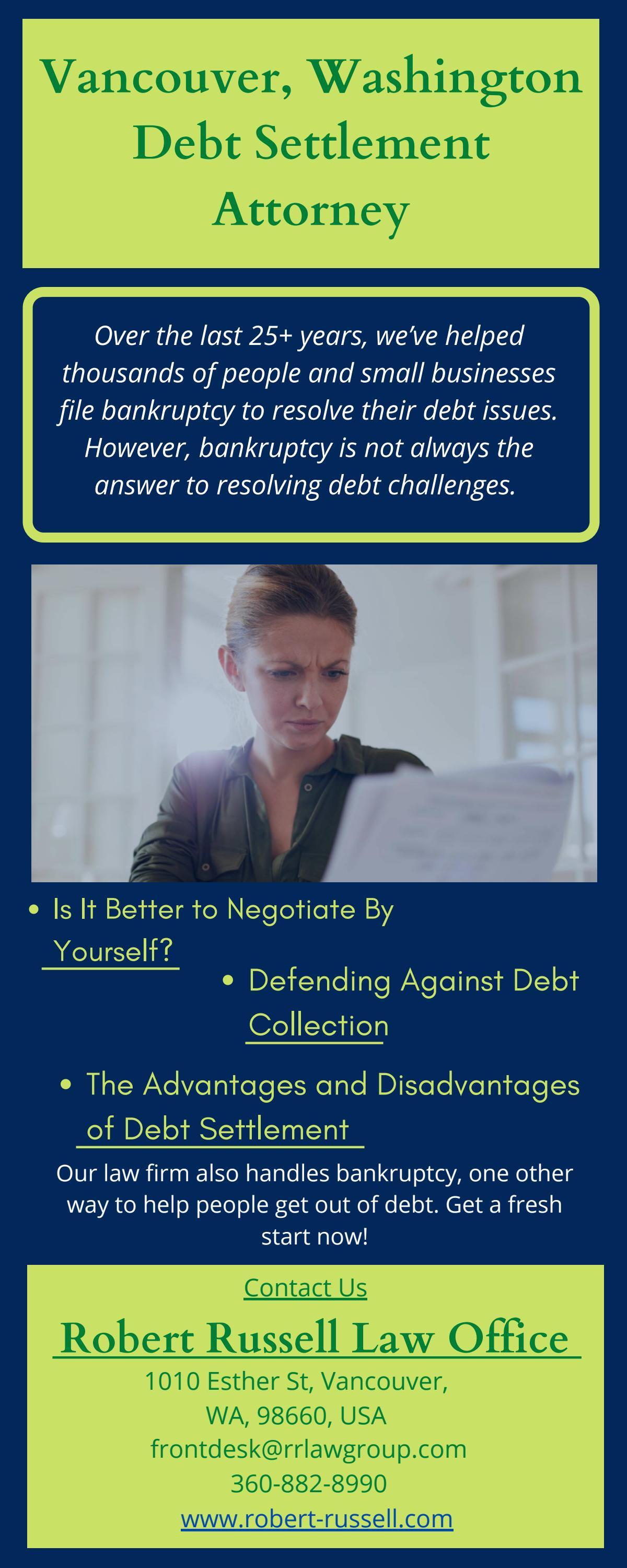 Washington Debt Settlement Attorney by Robert Russell Law Office Issuu