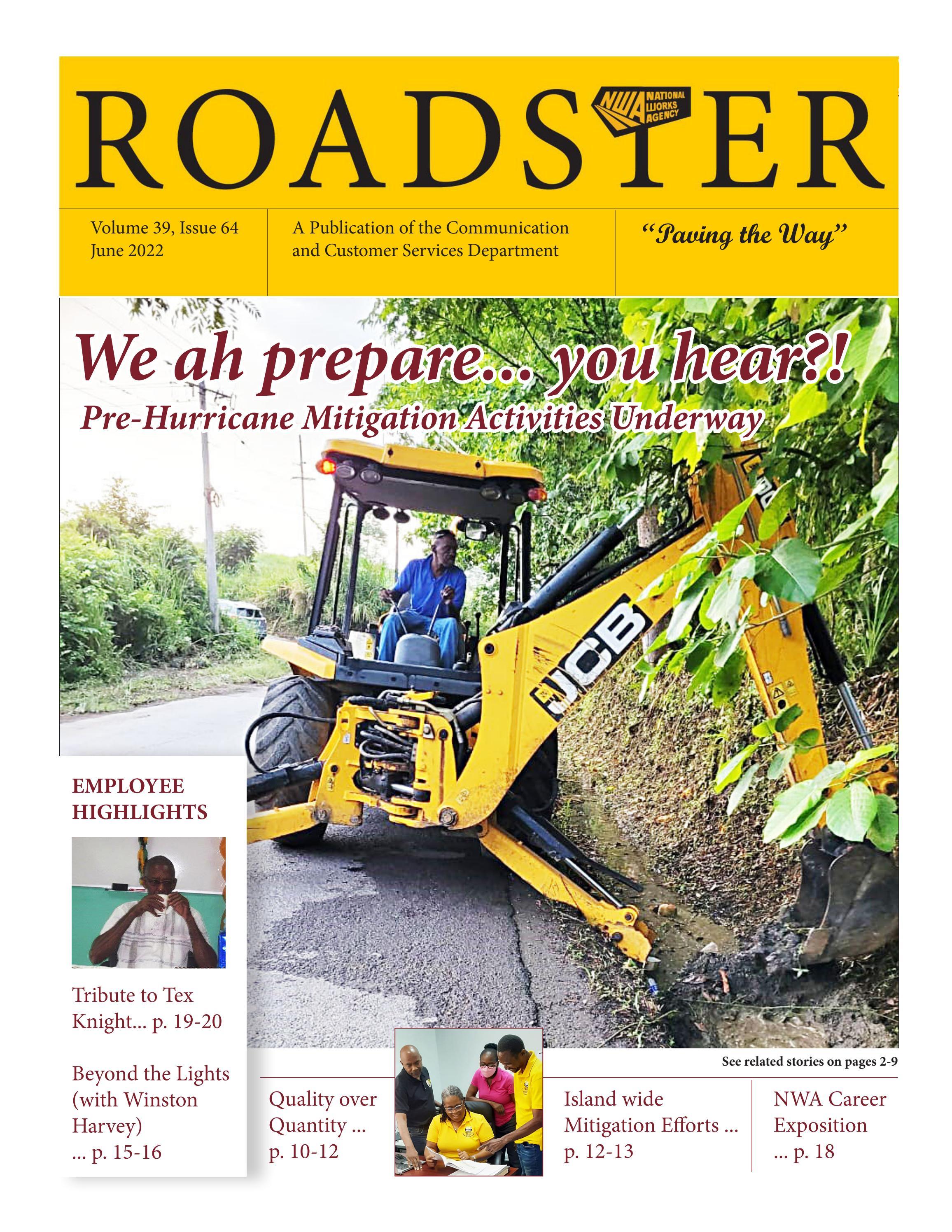 National Works Agency ROADSTER Newsletter June 2022 by National Works