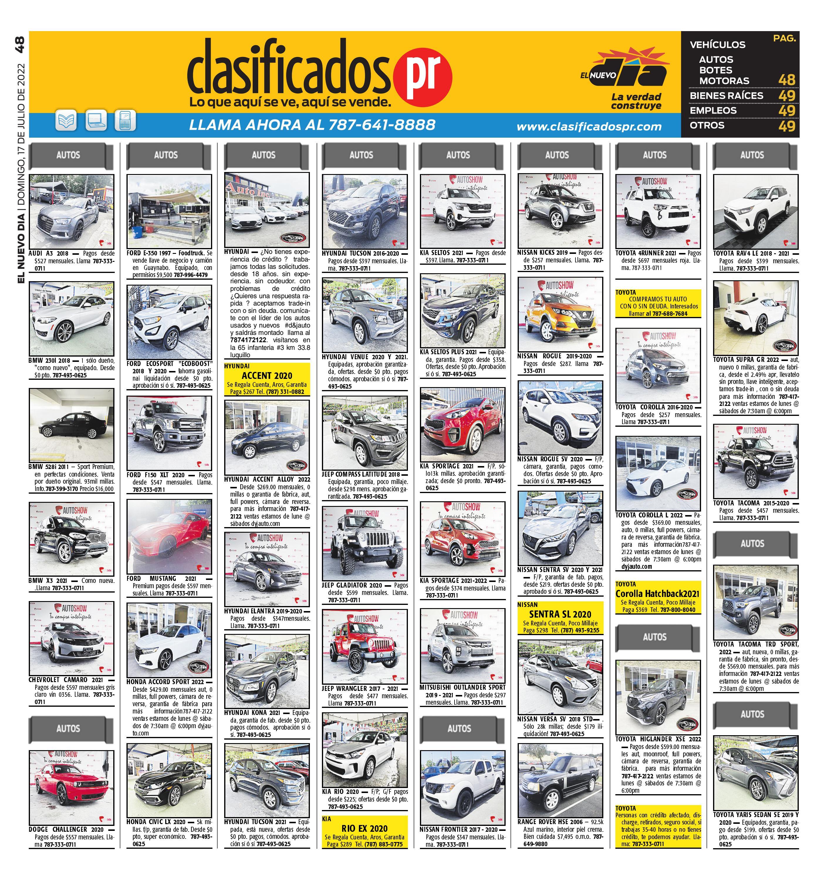 Clasificados PR 07 17 2022 by Issuu