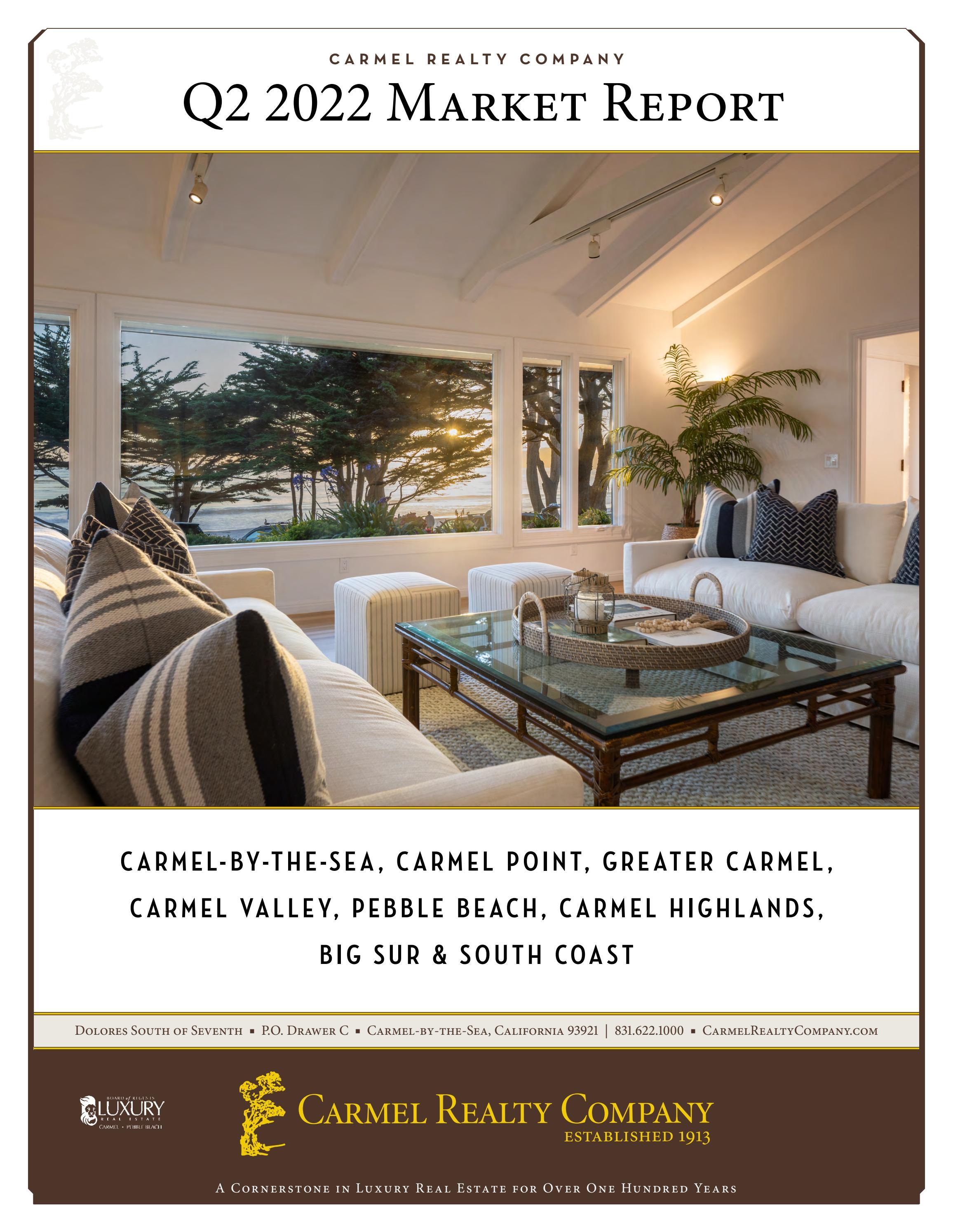 Q2 2022 Market Report Carmel Realty Company by Carmel Realty Company