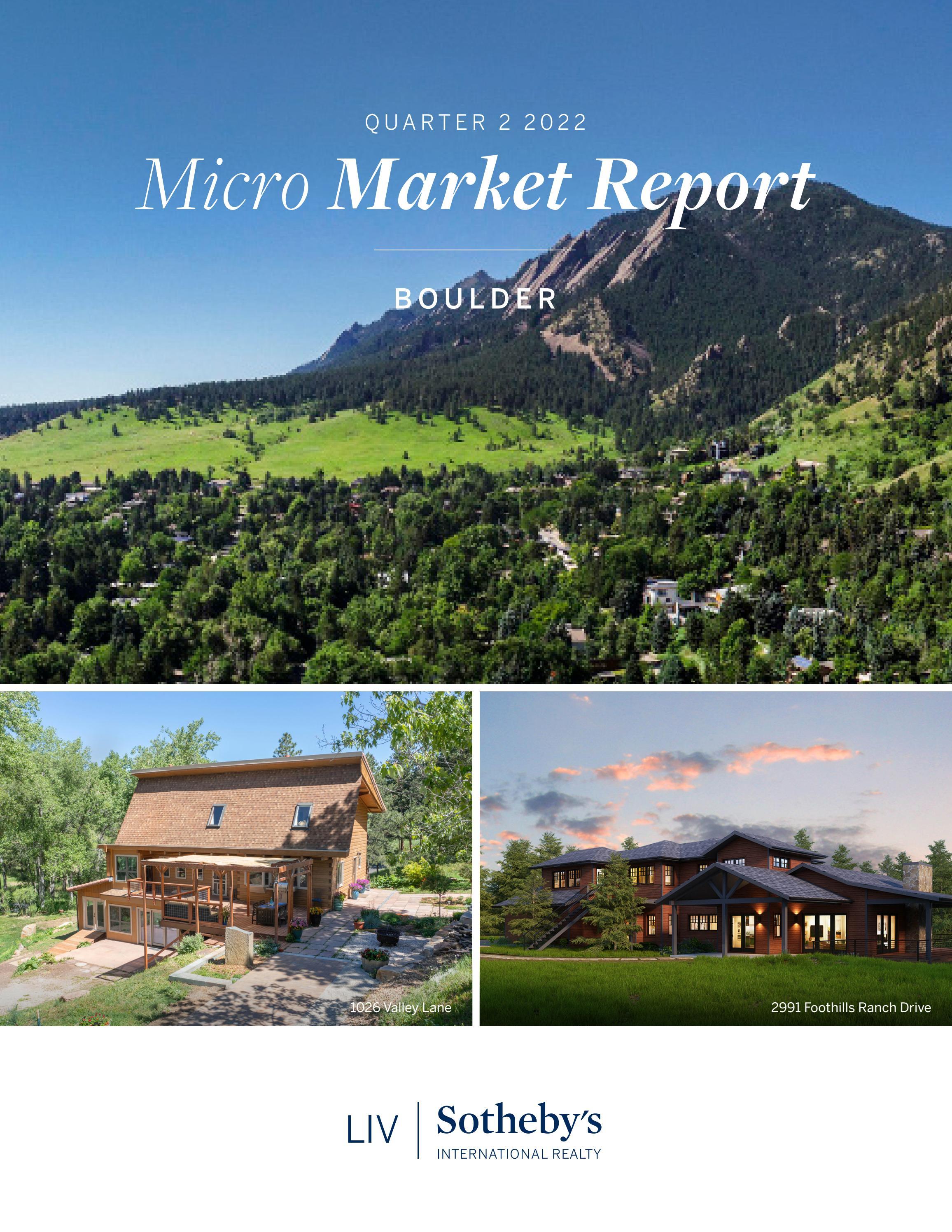 Boulder Valley Quarter 2, 2022 by LIV Sotheby's International Realty