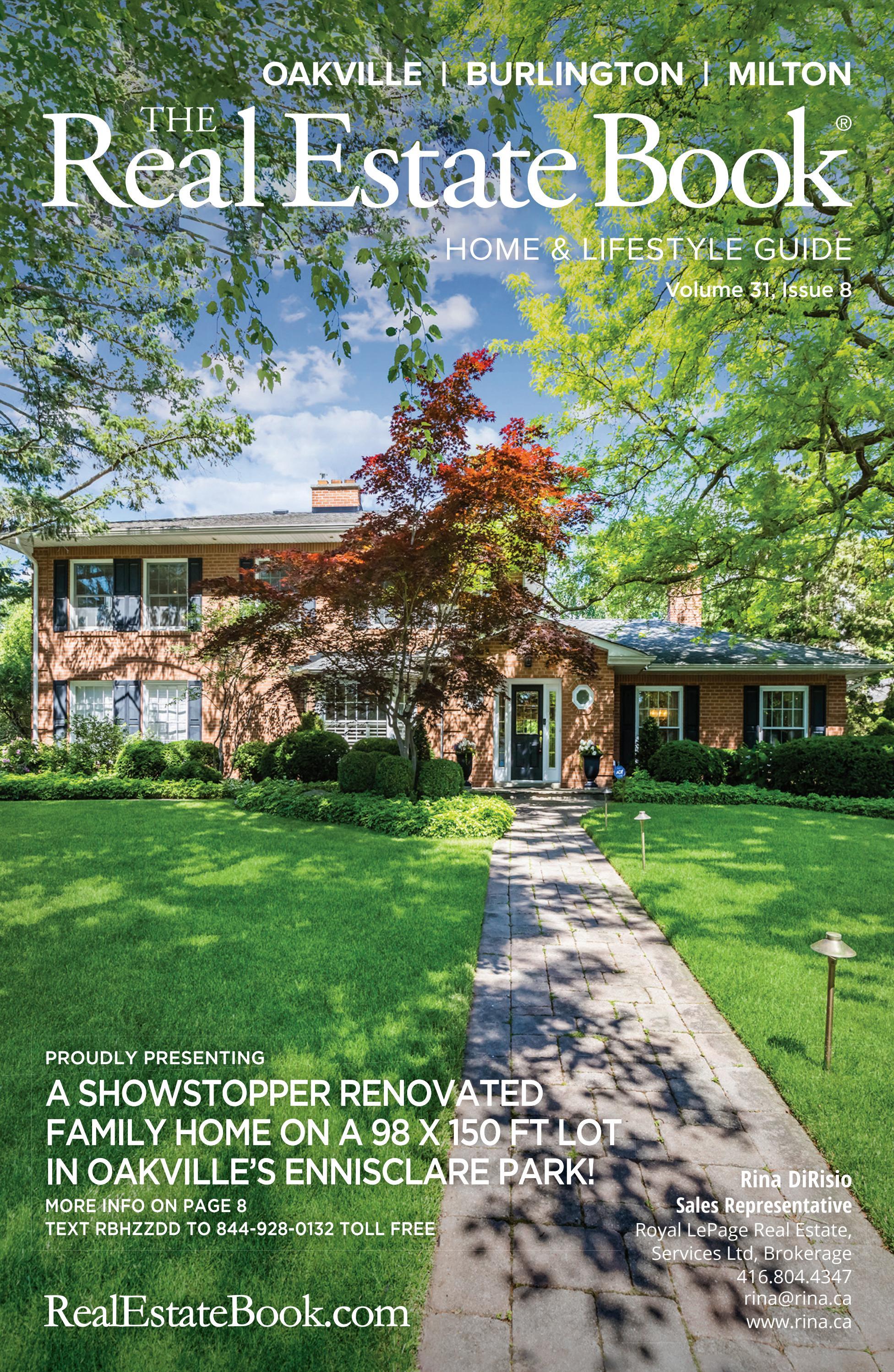 The Real Estate Book Oakville Burlington Milton 31.8 by TREBPublishing