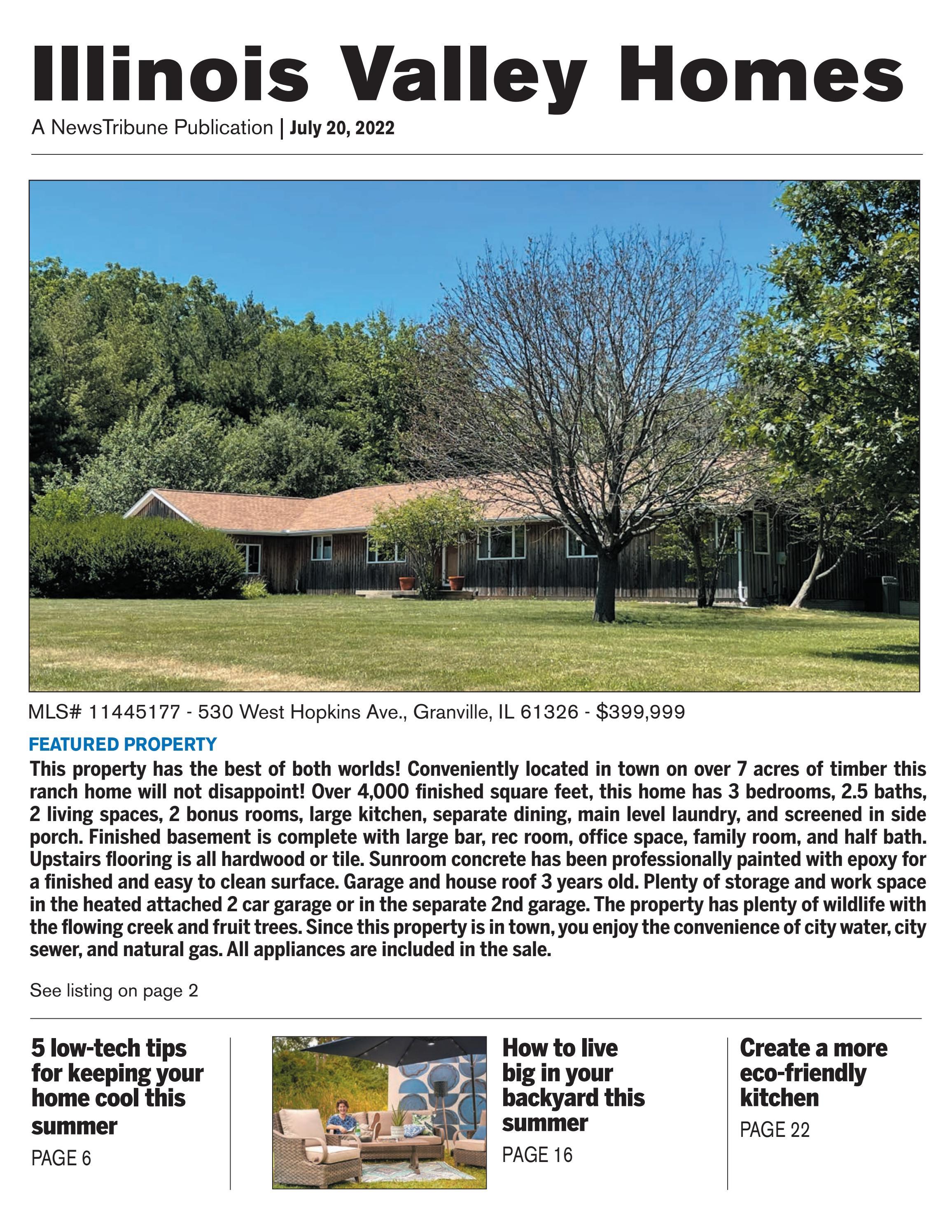 NewsTribune_Illinois Valley Homes_072022 by Shaw Media Issuu