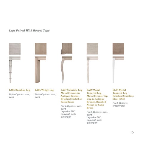 Introducing Design Your Way - 定制 Dining Tables 第 15 页