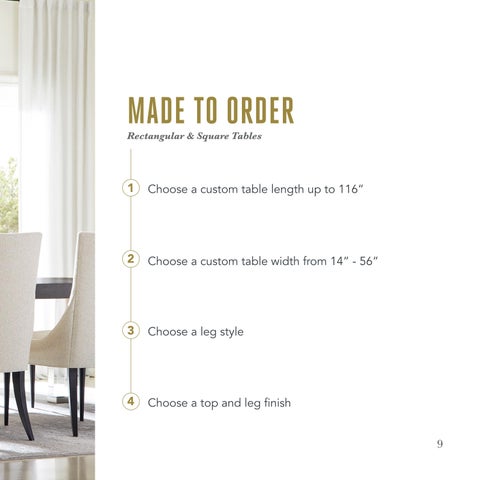 Introducing Design Your Way - 定制 Dining Tables 第 9 页