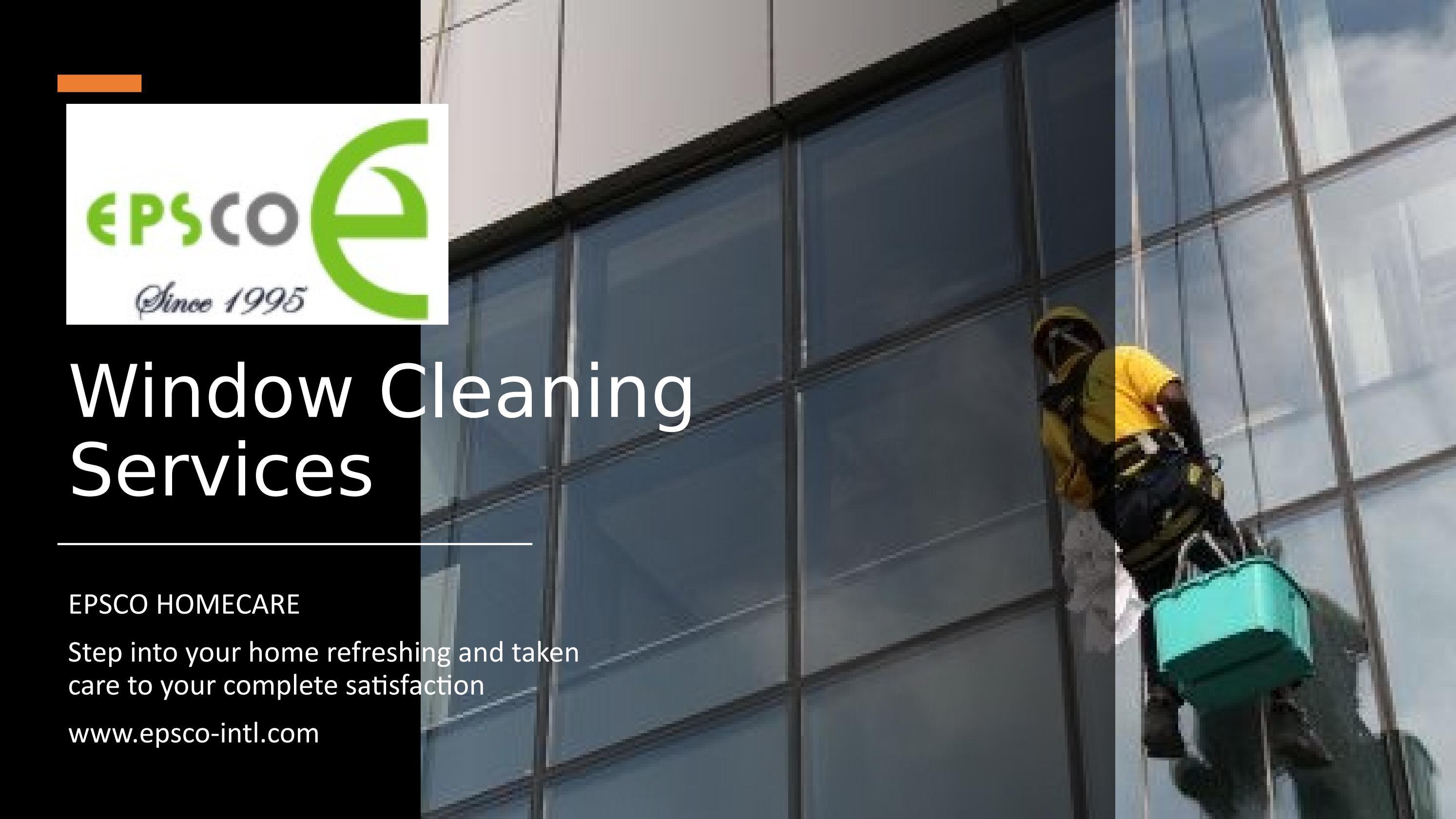 window cleaning services by EPSCO LLC Issuu