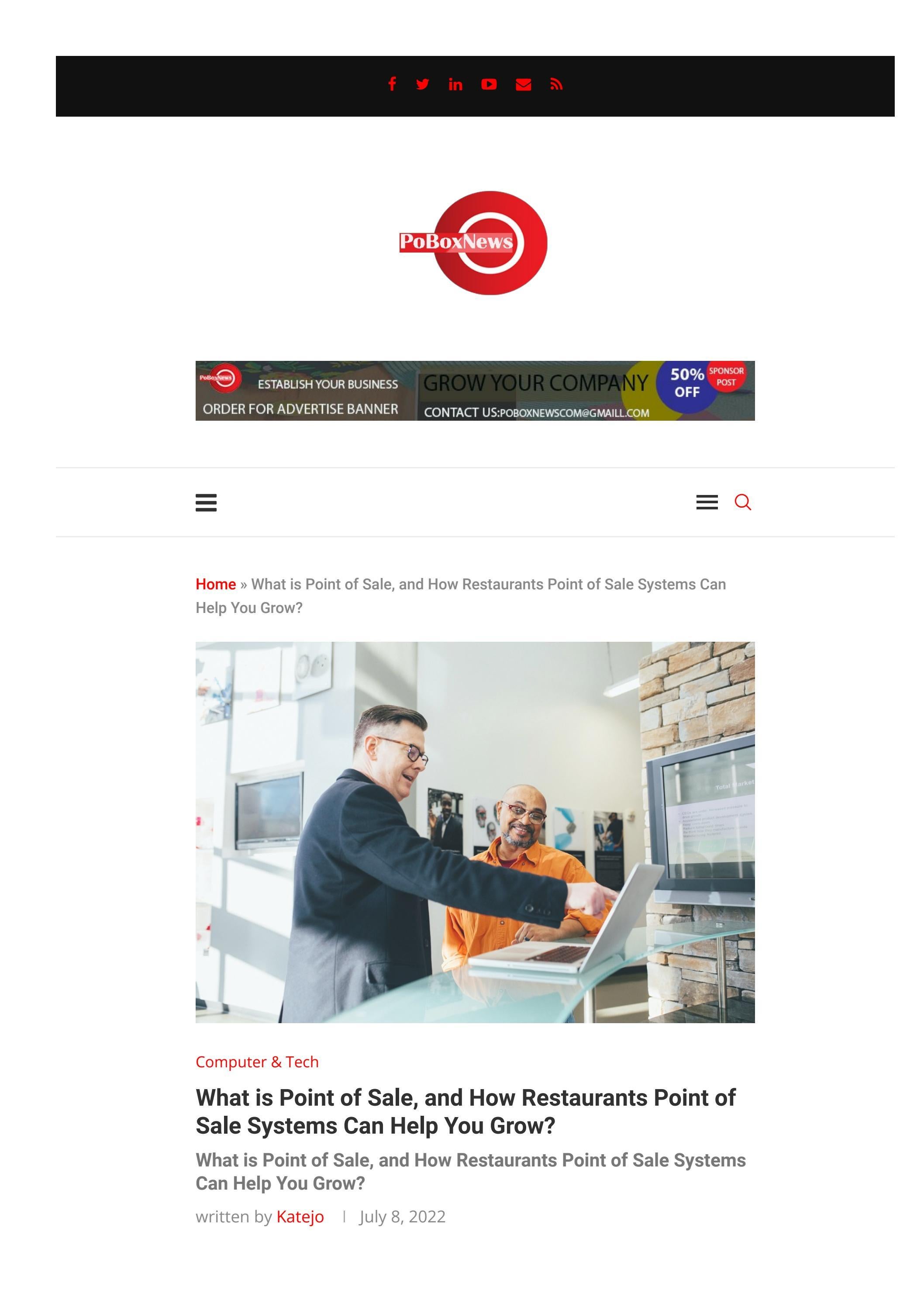 What is Point of Sale, and How Restaurants Point of Sale Systems Can