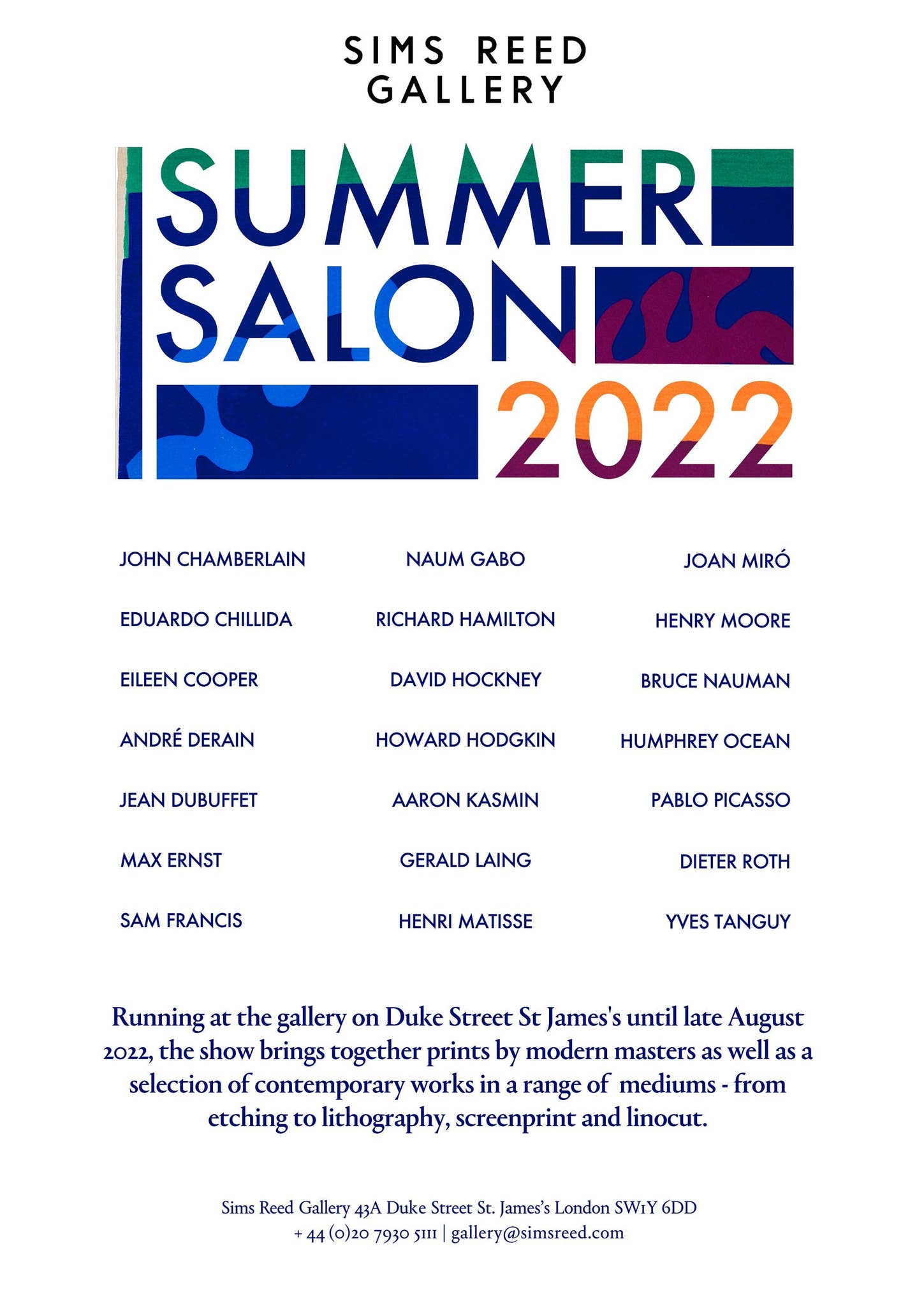 Sims Reed Gallery | Summer Salon 2022 | Group Show Digital Catalogue by ...