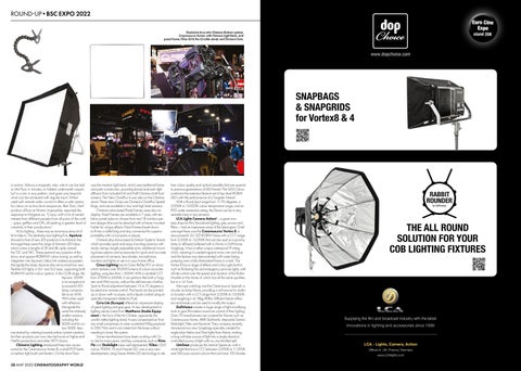 Cinematography World May 2022 版 (CW009) 第 20 页
