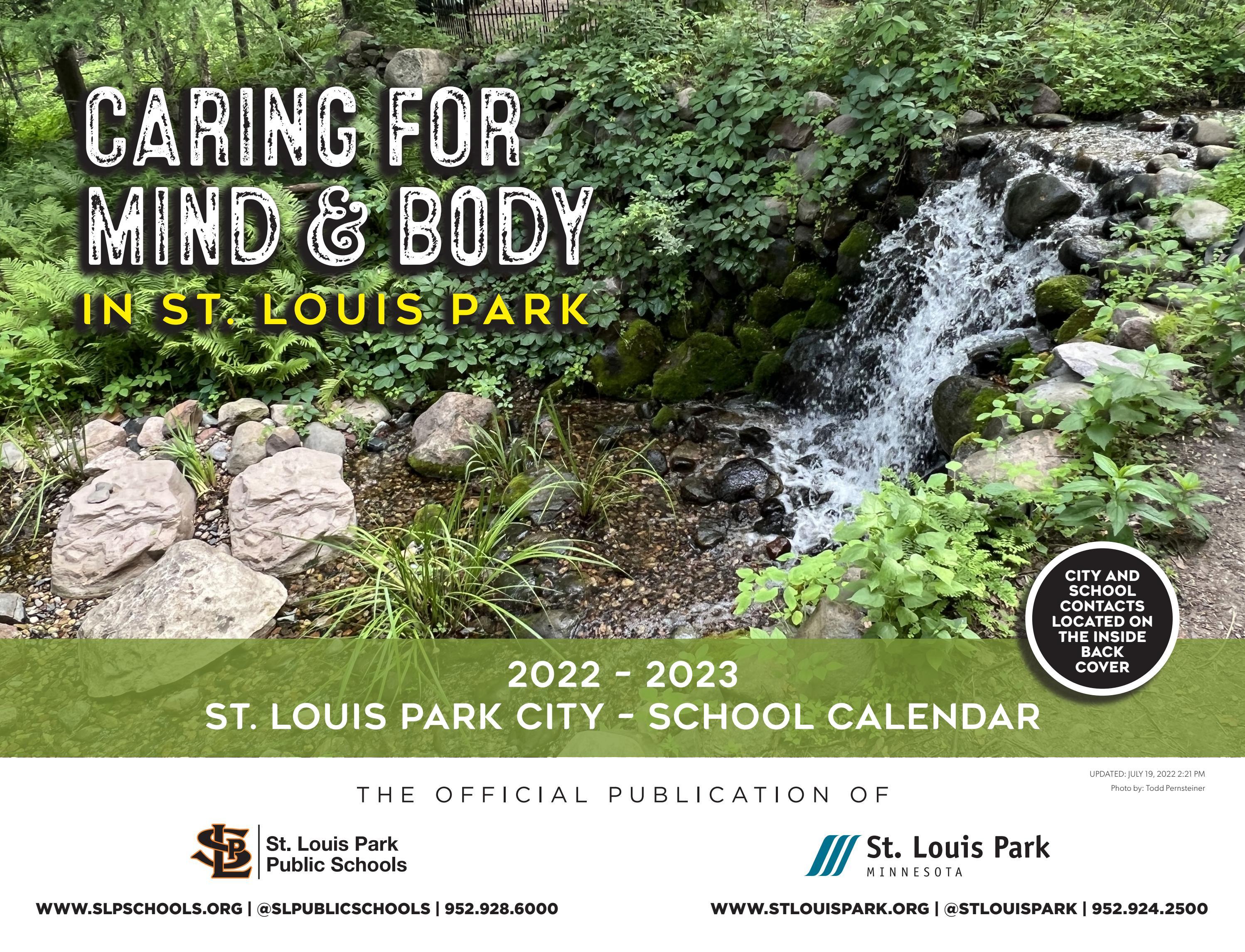 2022 23 St Louis Park City School Calendar By Pernsteiner Creative 2022 23 St Louis Park City School Calendar By Pernsteiner Creative